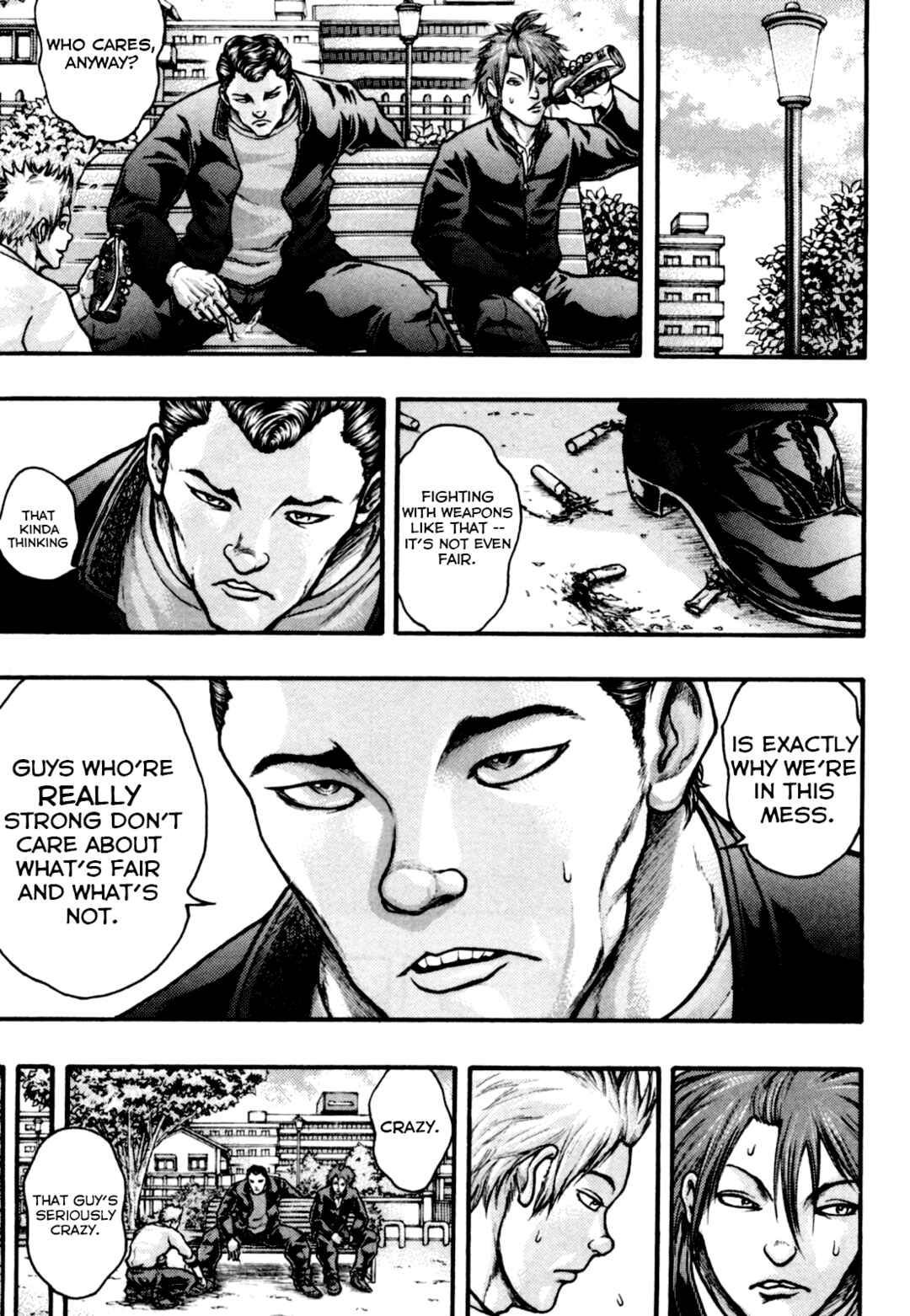 Page 10 Chapter 2 Baki Gaiden: Kizudzura