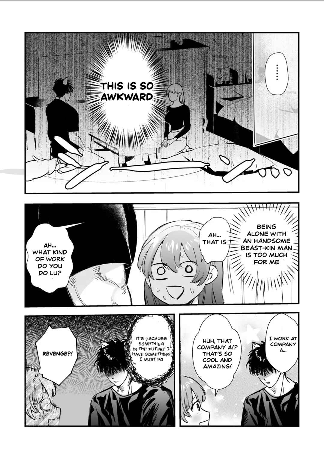 Page 12 Chapter Unknown_6552 Ookami-kun no Shuuchaku Ai Kara Nigerarenai! ~Osananajimi no Juujin to Hatsujou Koubi~