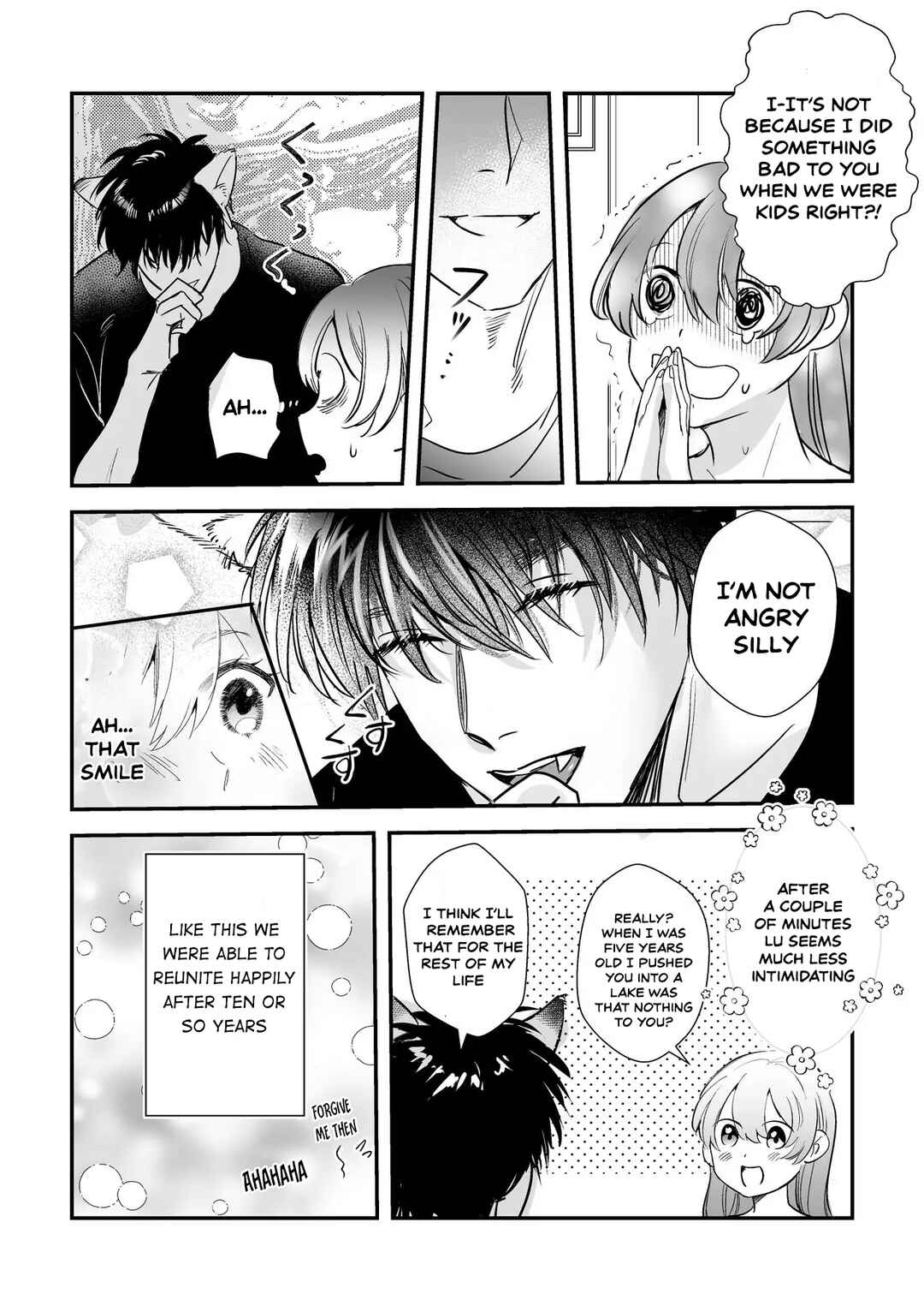 Page 13 Chapter Unknown_6552 Ookami-kun no Shuuchaku Ai Kara Nigerarenai! ~Osananajimi no Juujin to Hatsujou Koubi~