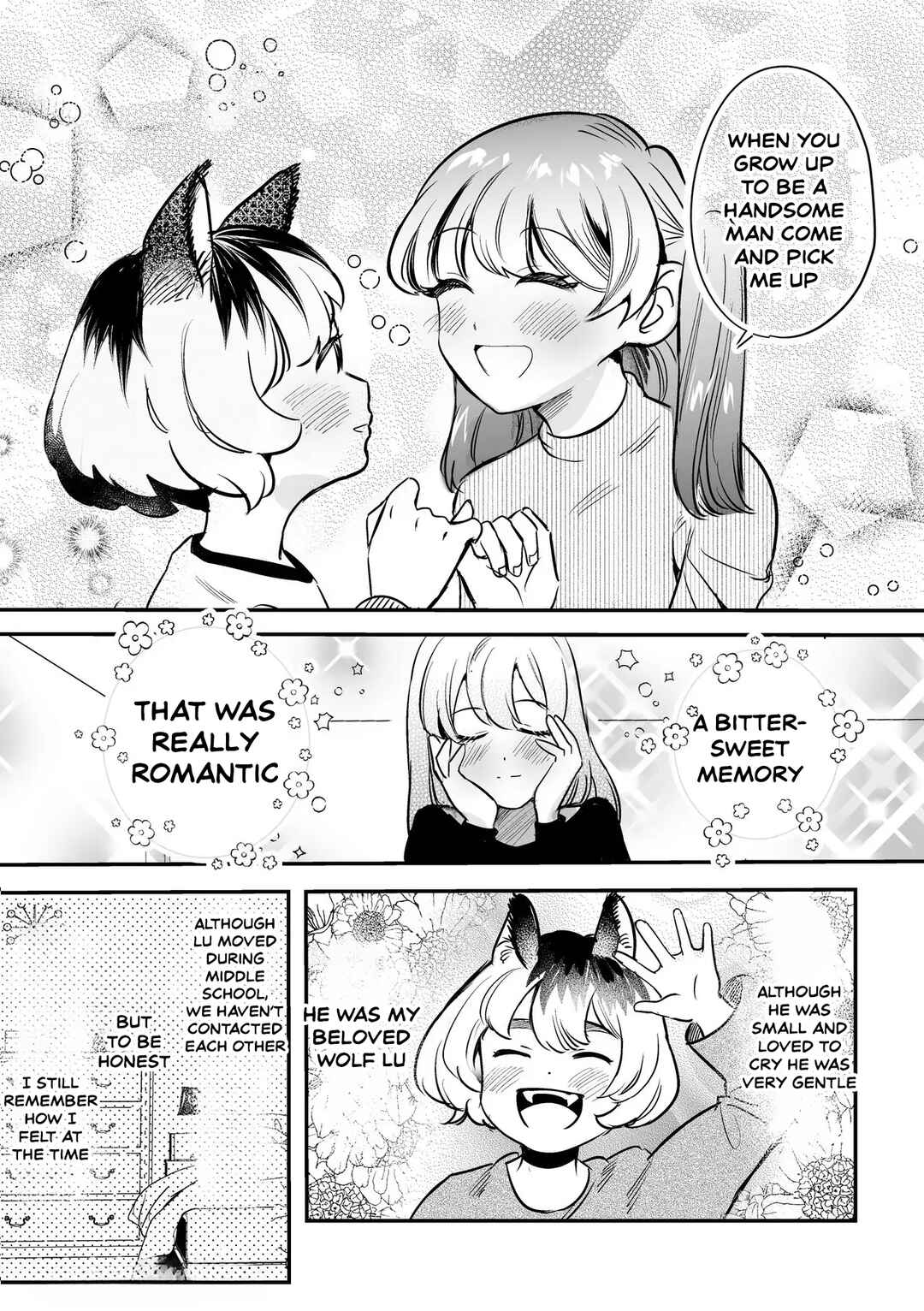 Page 6 Chapter Unknown_6552 Ookami-kun no Shuuchaku Ai Kara Nigerarenai! ~Osananajimi no Juujin to Hatsujou Koubi~