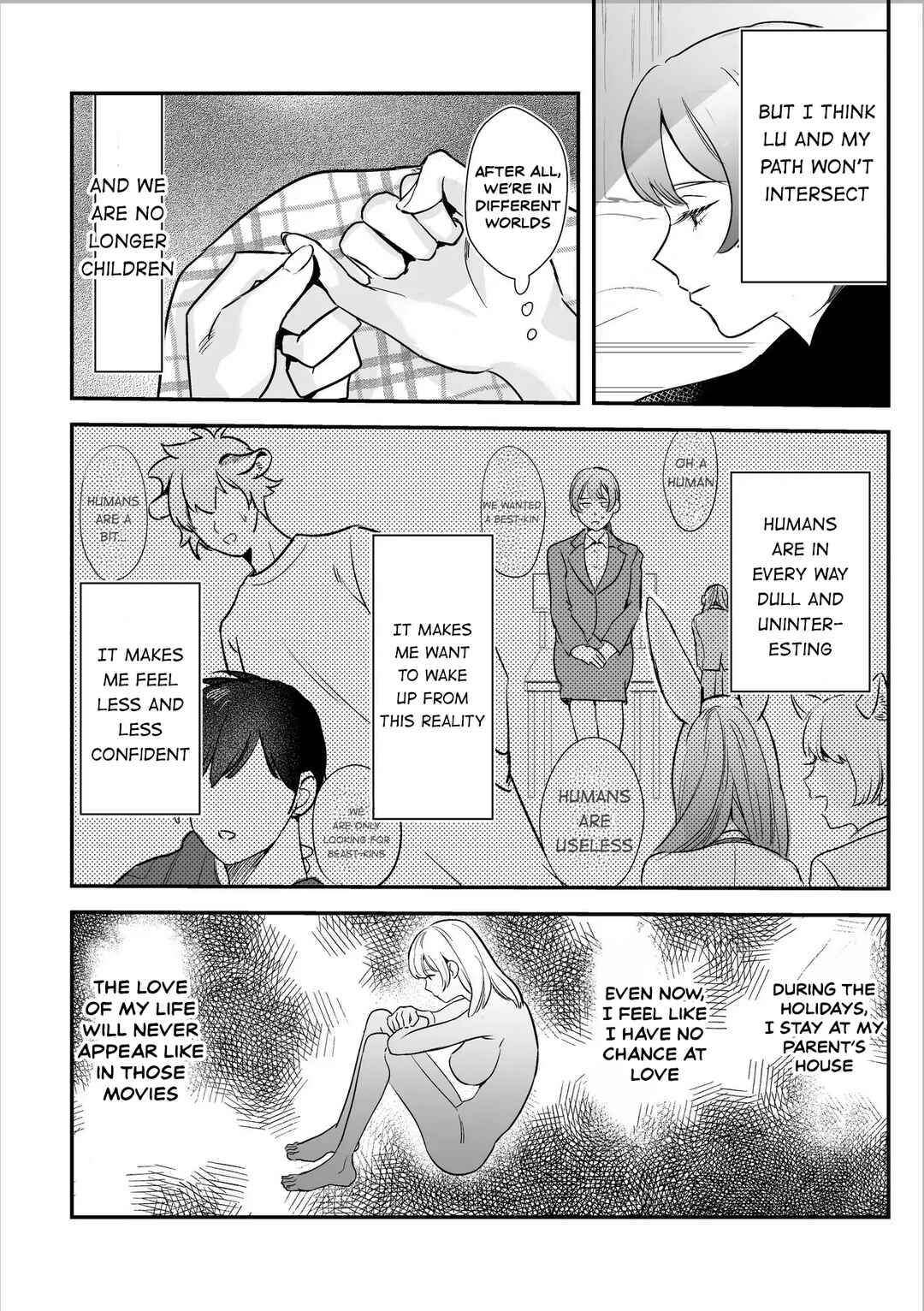 Page 7 Chapter Unknown_6552 Ookami-kun no Shuuchaku Ai Kara Nigerarenai! ~Osananajimi no Juujin to Hatsujou Koubi~