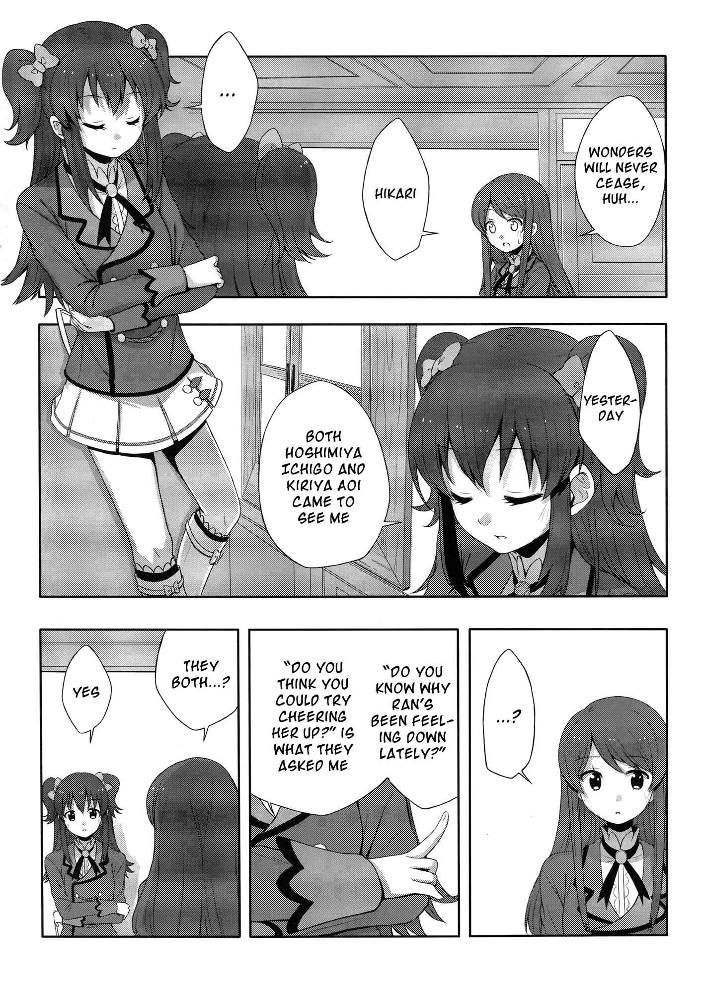 Page 11 Chapter Unknown_707c Aikatsu! - Defying Gravity (Doujinshi)