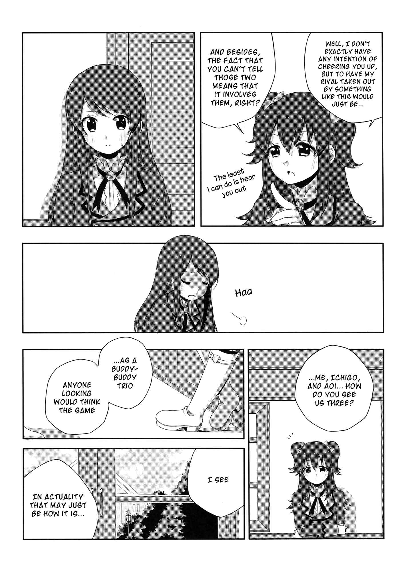 Page 12 Chapter Unknown_707c Aikatsu! - Defying Gravity (Doujinshi)