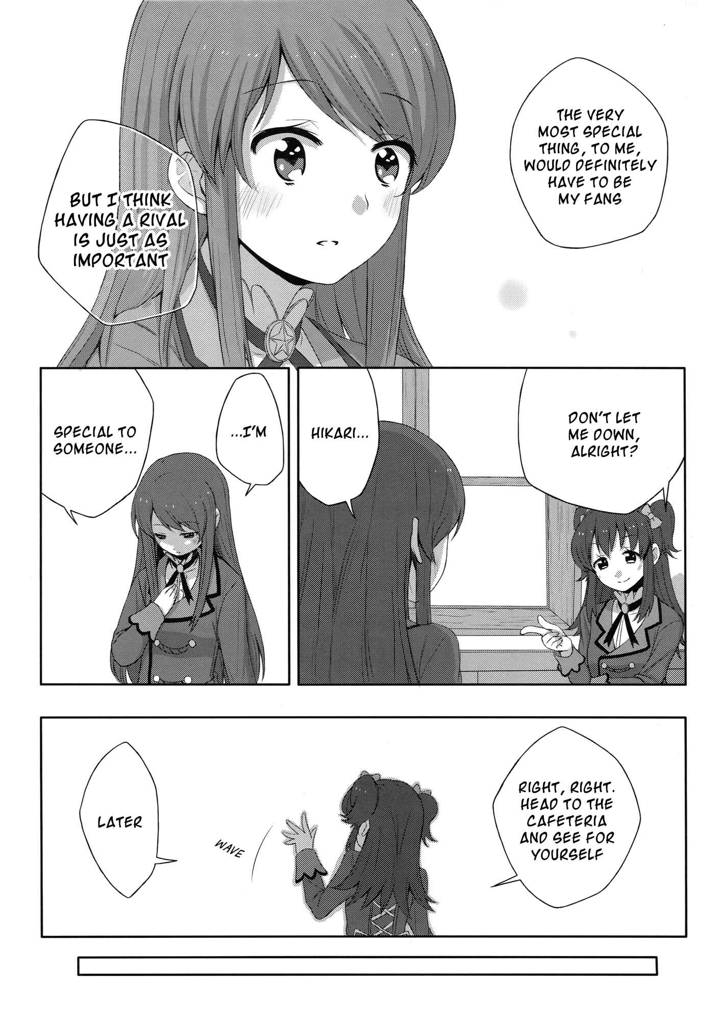 Page 14 Chapter Unknown_707c Aikatsu! - Defying Gravity (Doujinshi)