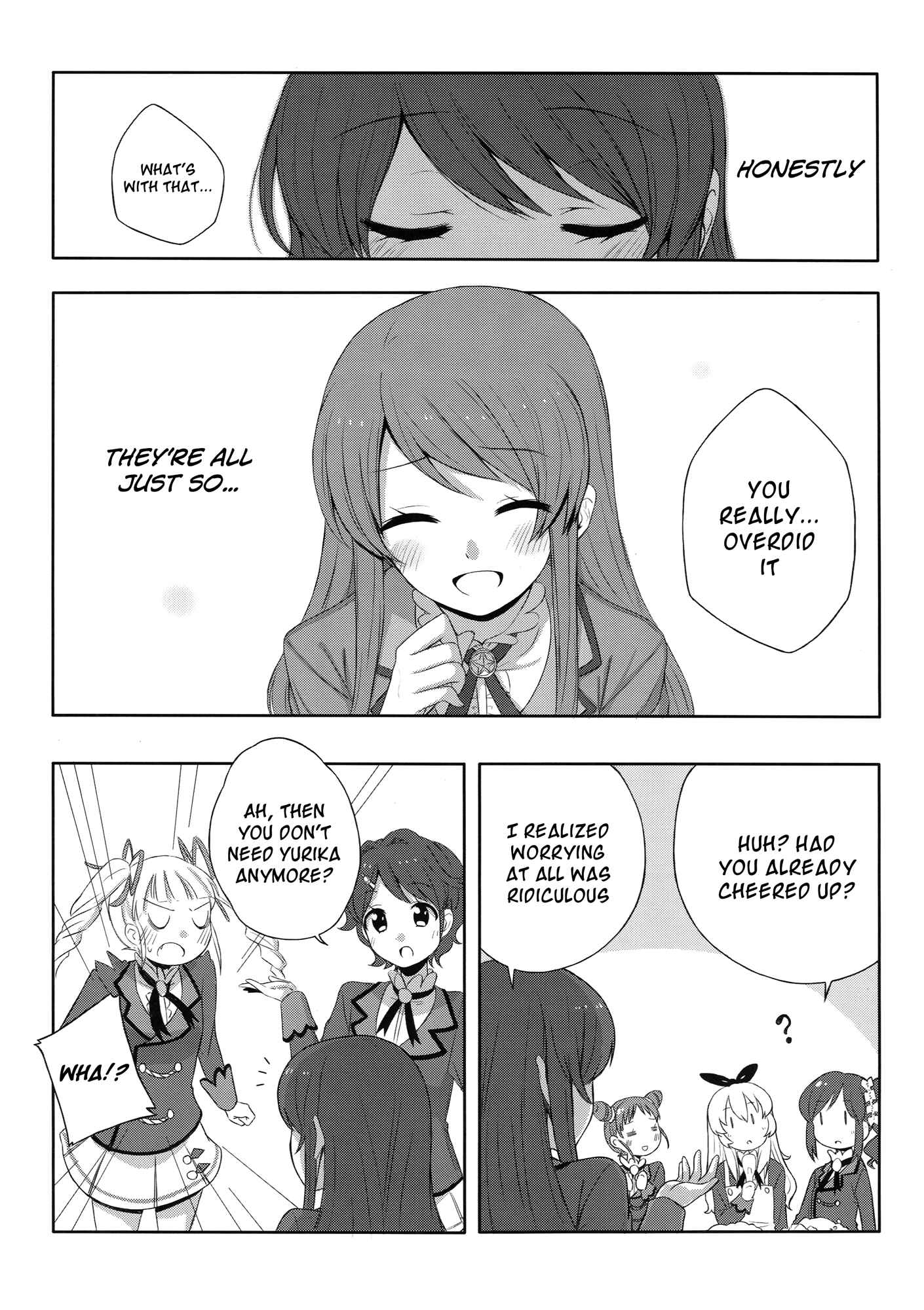 Page 16 Chapter Unknown_707c Aikatsu! - Defying Gravity (Doujinshi)