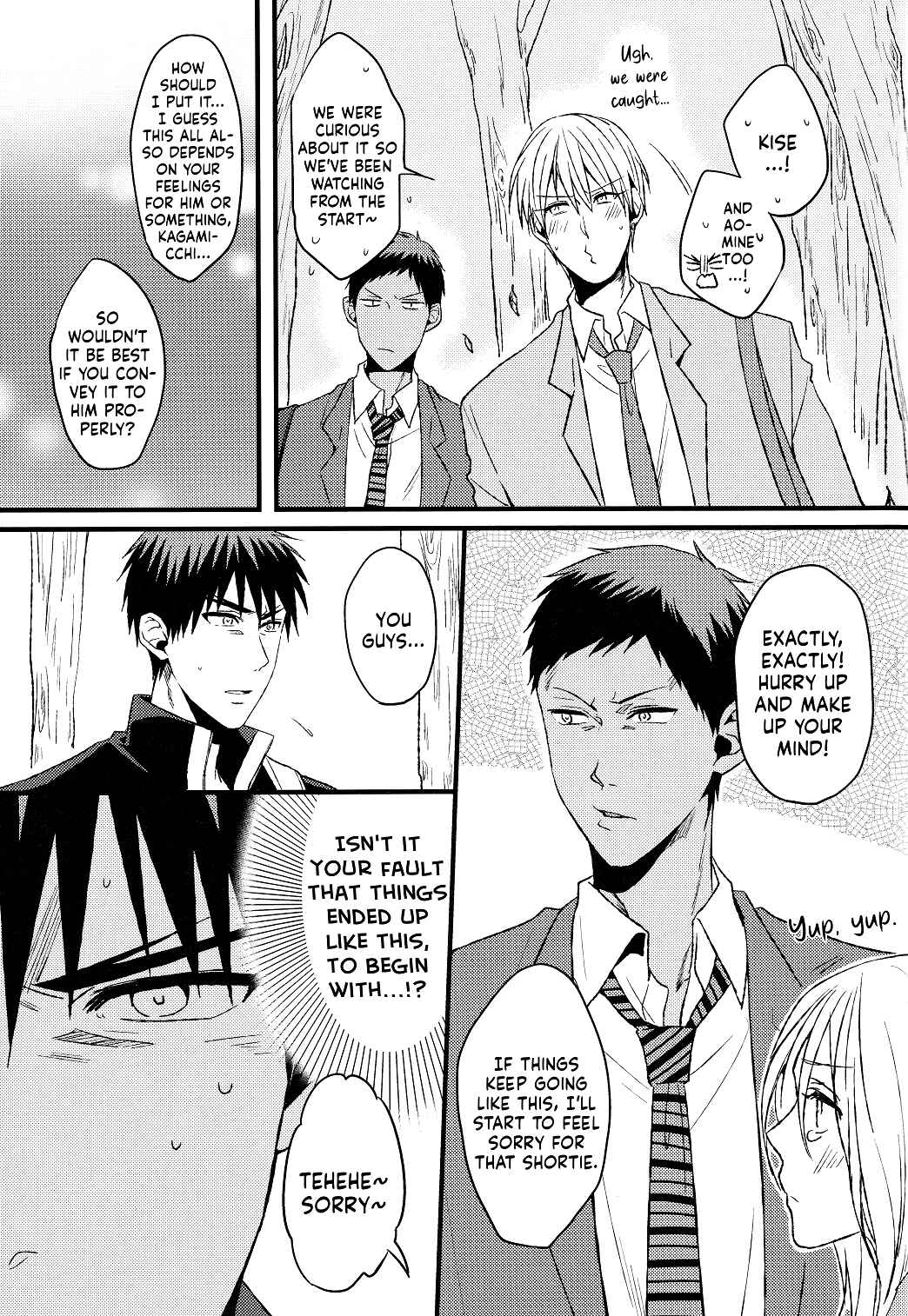 Page 21 Chapter Unknown_b5cd Kuroko no Basket - Kagami-kuns Lover (Doujinshi)