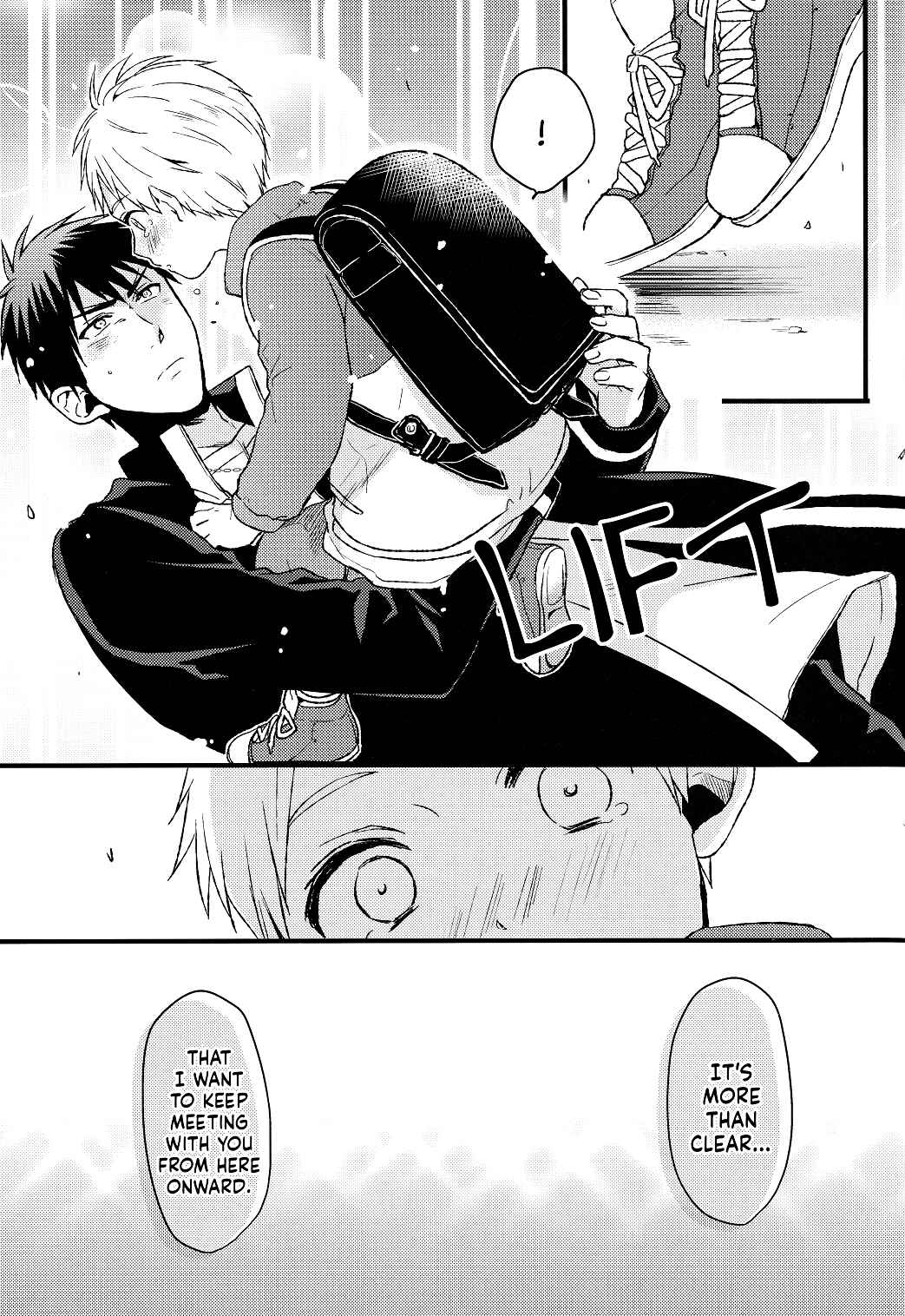 Page 23 Chapter Unknown_b5cd Kuroko no Basket - Kagami-kuns Lover (Doujinshi)