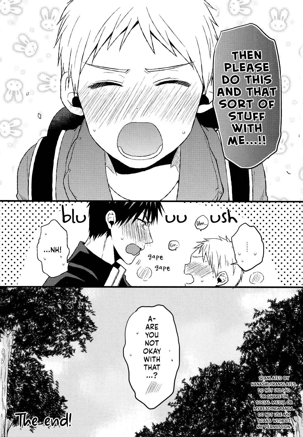 Page 25 Chapter Unknown_b5cd Kuroko no Basket - Kagami-kuns Lover (Doujinshi)
