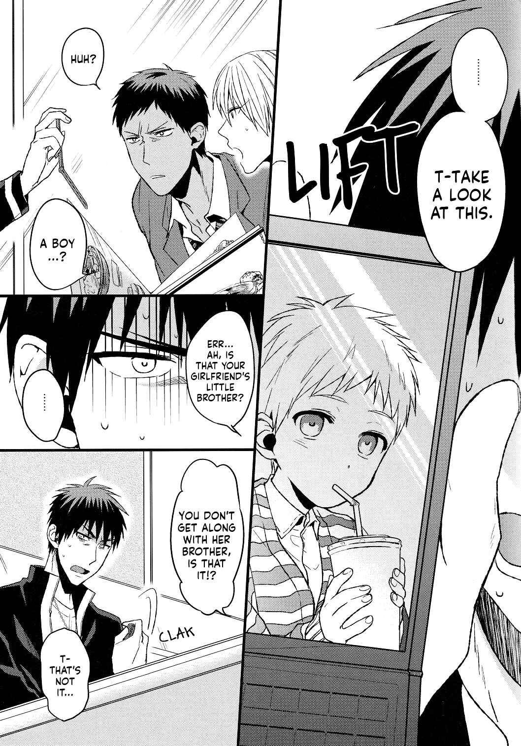 Page 5 Chapter Unknown_b5cd Kuroko no Basket - Kagami-kuns Lover (Doujinshi)