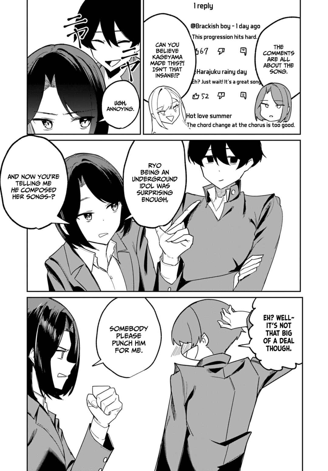 Page 9 Chapter 10 Chika Idol wo Kage de Sasaeru Ore