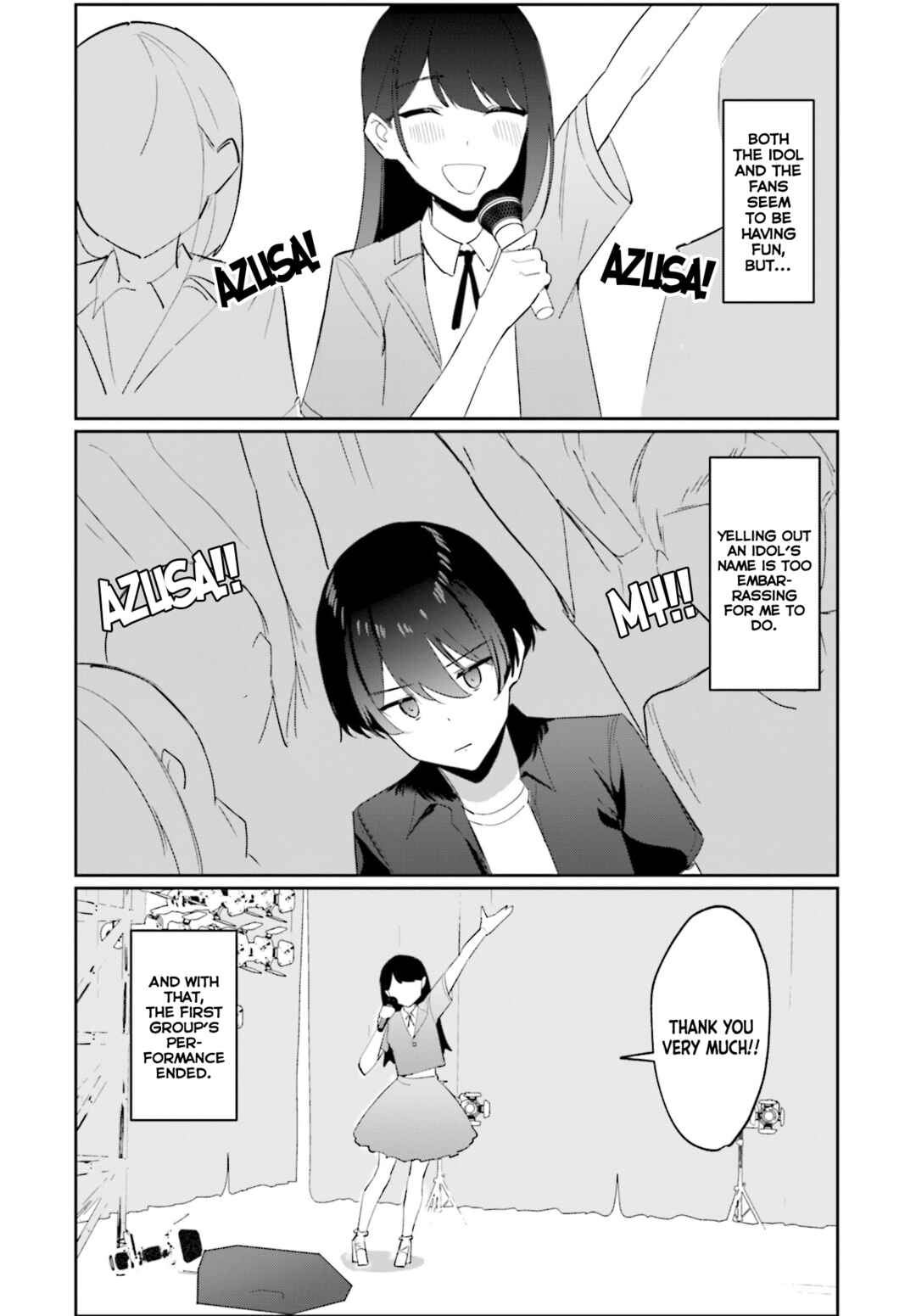 Page 9 Chapter 3 Chika Idol wo Kage de Sasaeru Ore