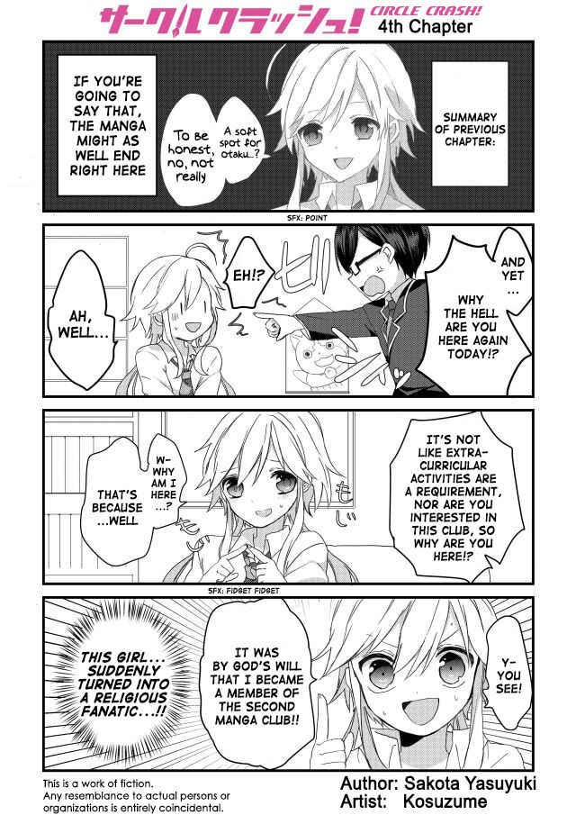 Page 1 Chapter 4 Circle Crash!
