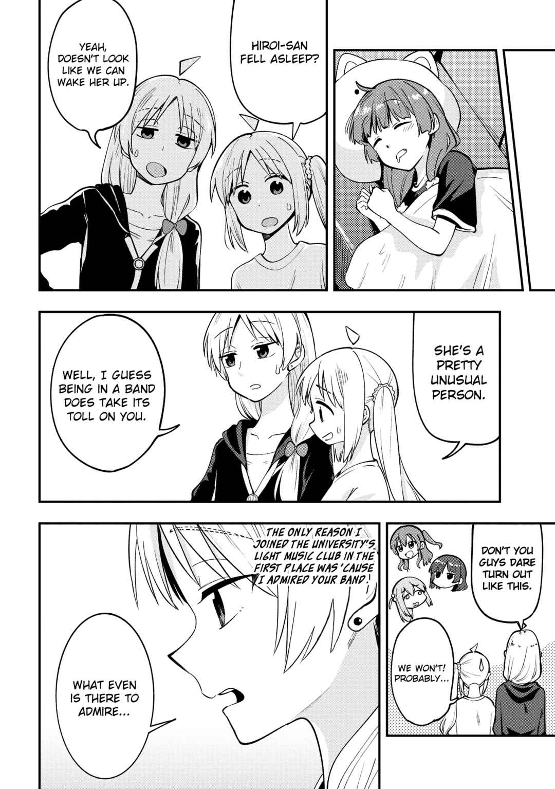 Page 18 Chapter 4 Bocchi the Rock! Gaiden - Hiroi Kikuri no Fukazake Nikki