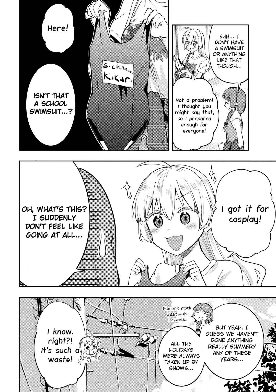 Page 8 Chapter 6 Bocchi the Rock! Gaiden - Hiroi Kikuri no Fukazake Nikki