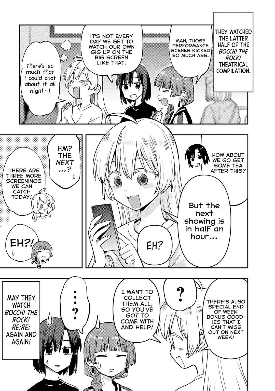 Page 1 Chapter 27.9 Bocchi the Rock! Gaiden - Hiroi Kikuri no Fukazake Nikki