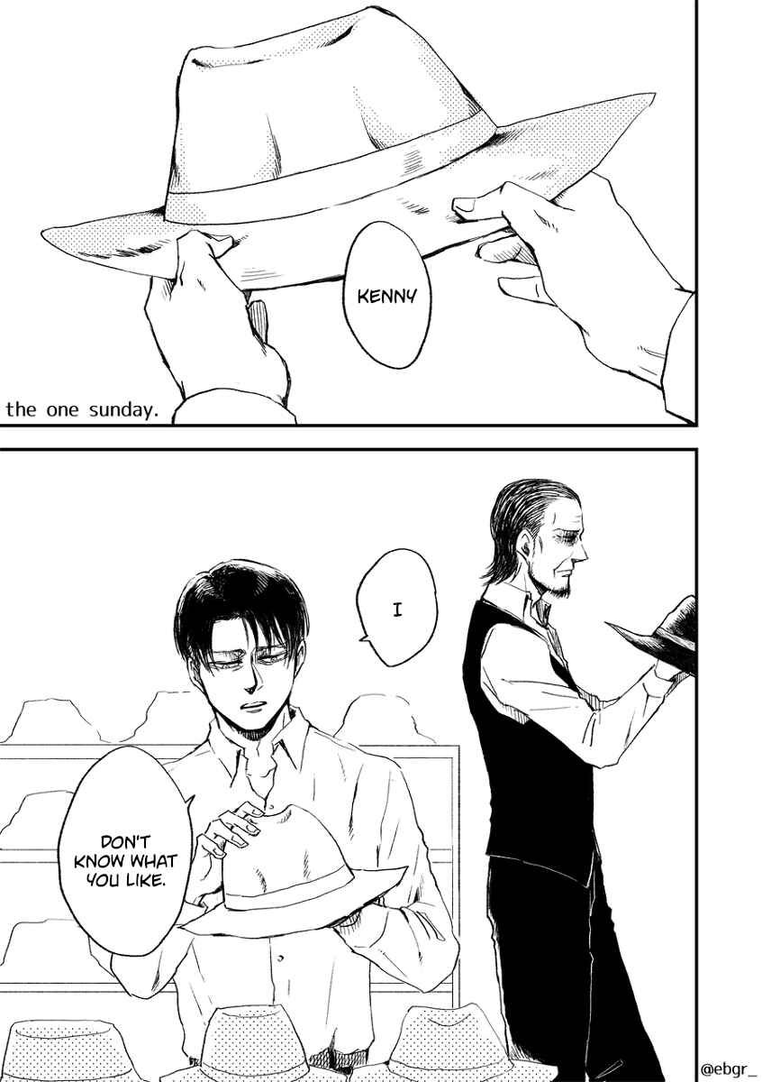 Page 3 Chapter Unknown_0c3d Shingeki no Kyojin - Kenny and Levis Sunday (Doujinshi)