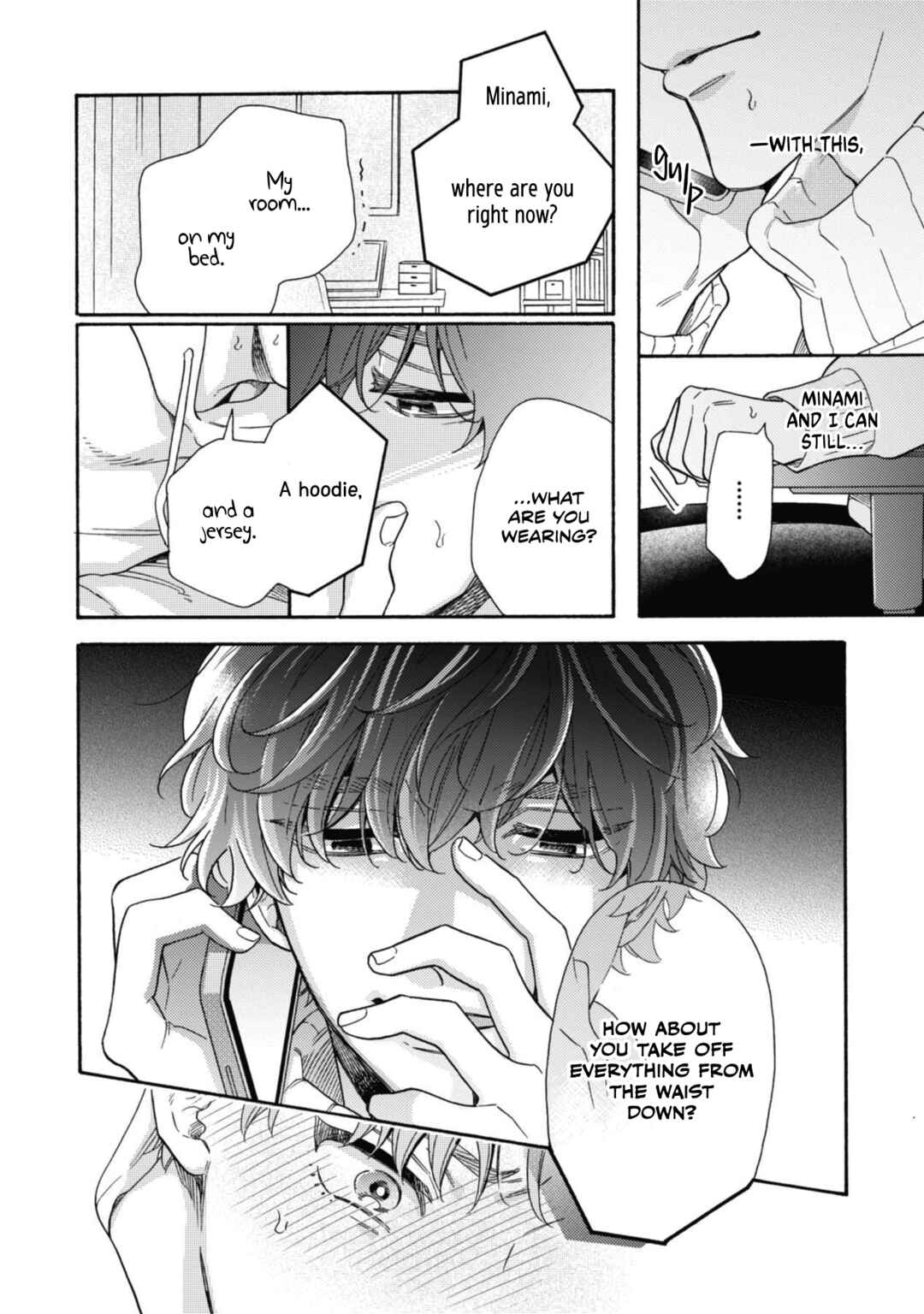 Page 17 Chapter 4 Minami-kun wa Sono Koe ni Jirasaretai