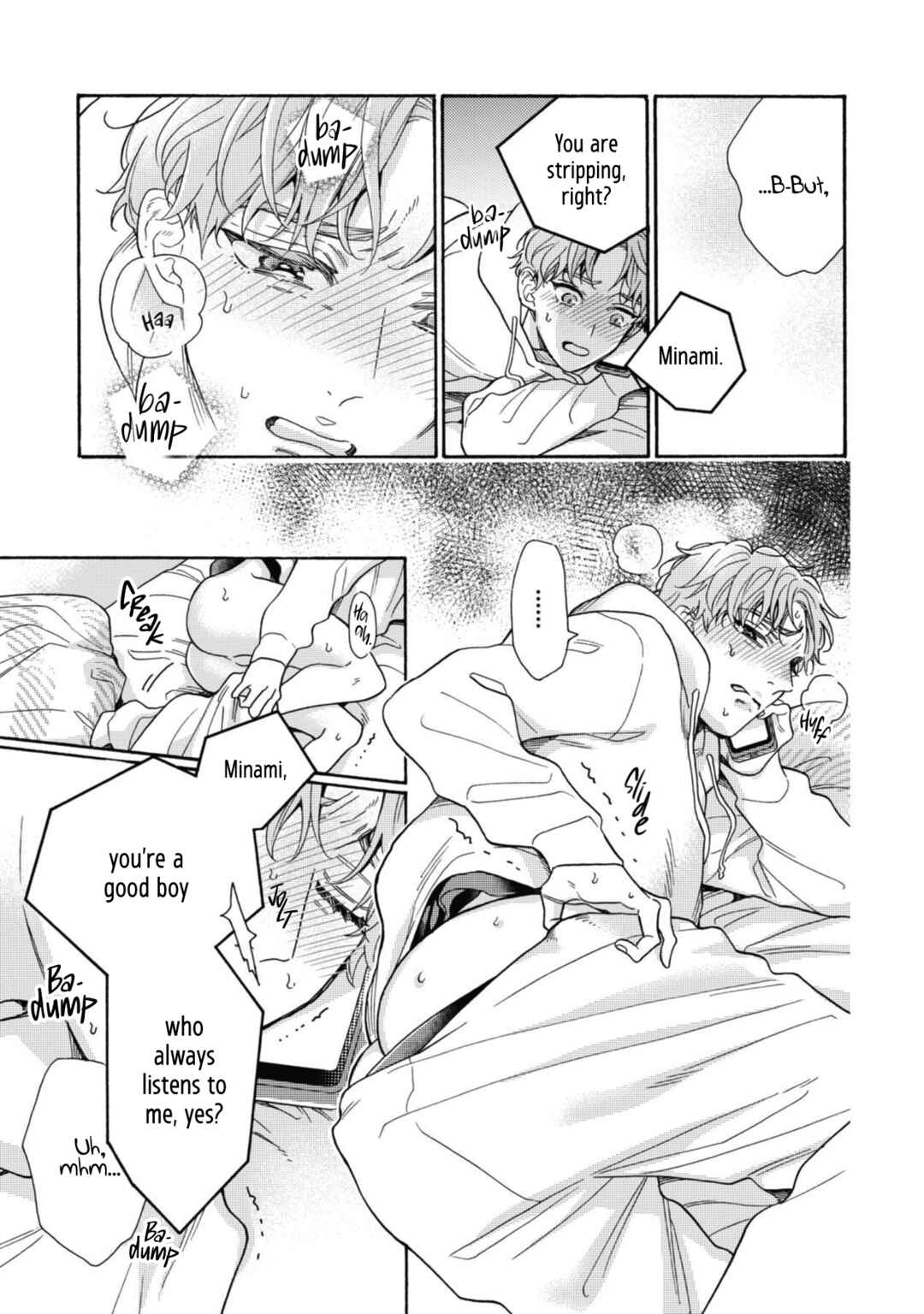 Page 18 Chapter 4 Minami-kun wa Sono Koe ni Jirasaretai