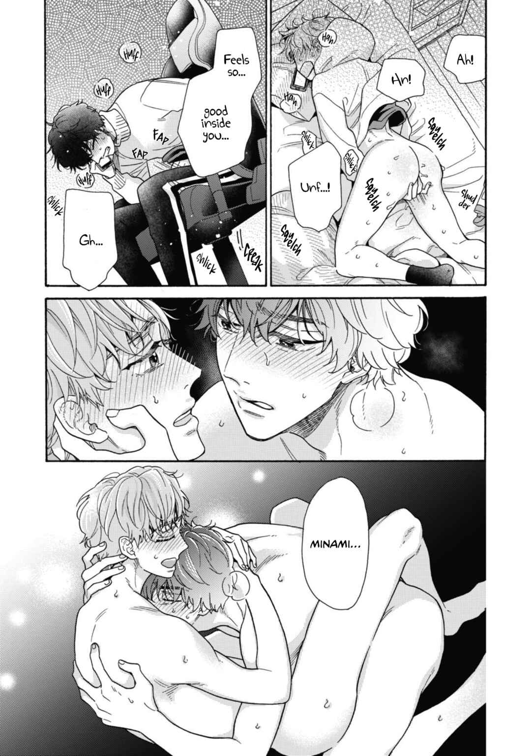 Page 28 Chapter 4 Minami-kun wa Sono Koe ni Jirasaretai