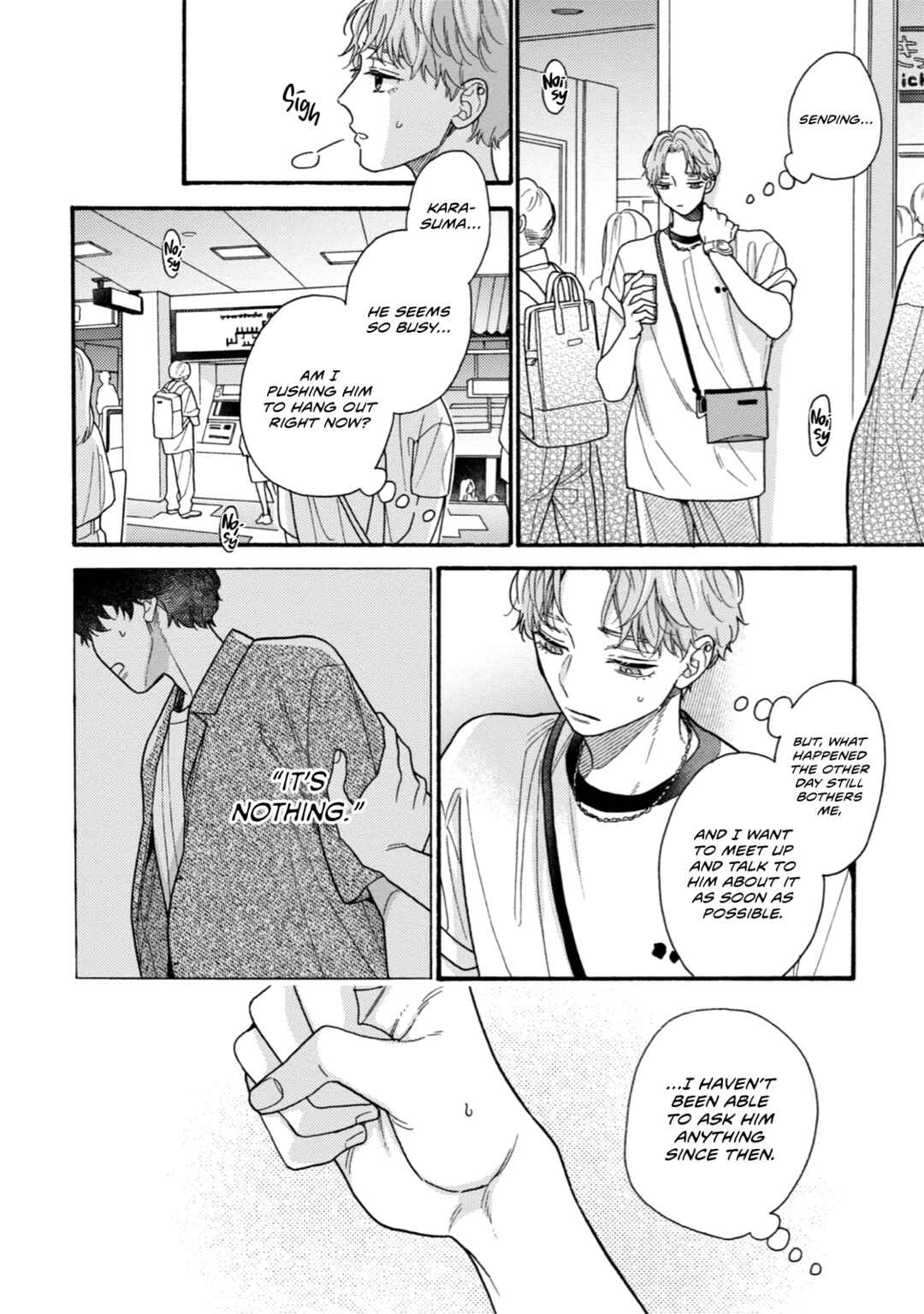 Page 10 Chapter 11 Minami-kun wa Sono Koe ni Jirasaretai