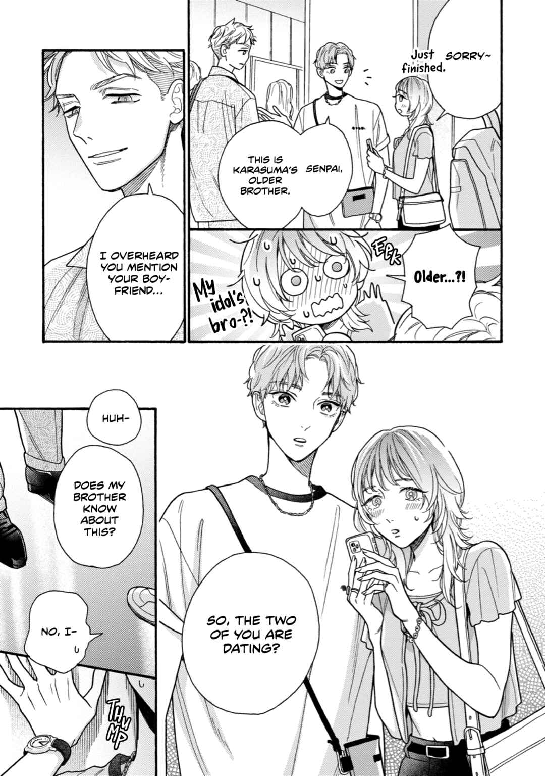 Page 15 Chapter 11 Minami-kun wa Sono Koe ni Jirasaretai