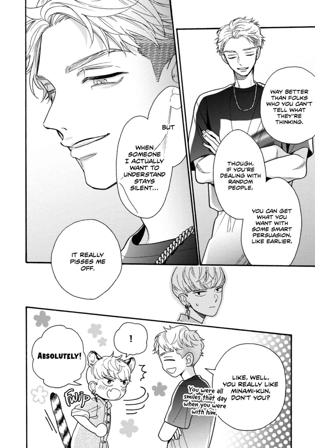 Page 8 Chapter 11 Minami-kun wa Sono Koe ni Jirasaretai
