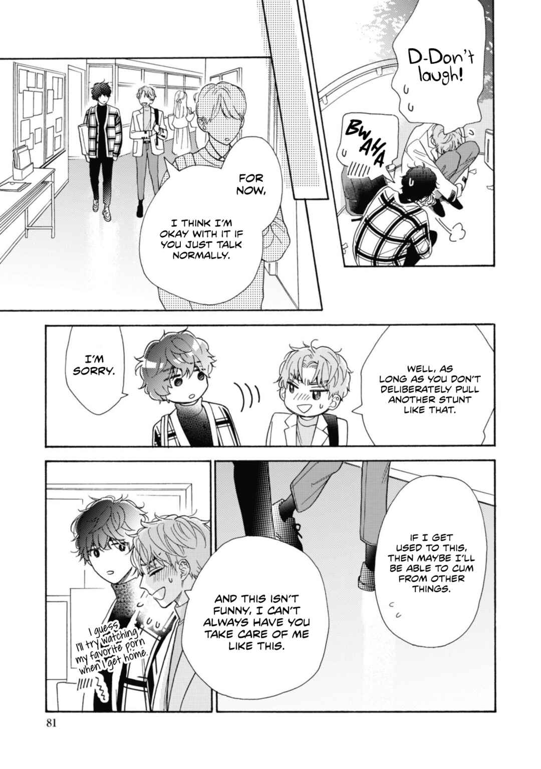 Page 16 Chapter 3 Minami-kun wa Sono Koe ni Jirasaretai