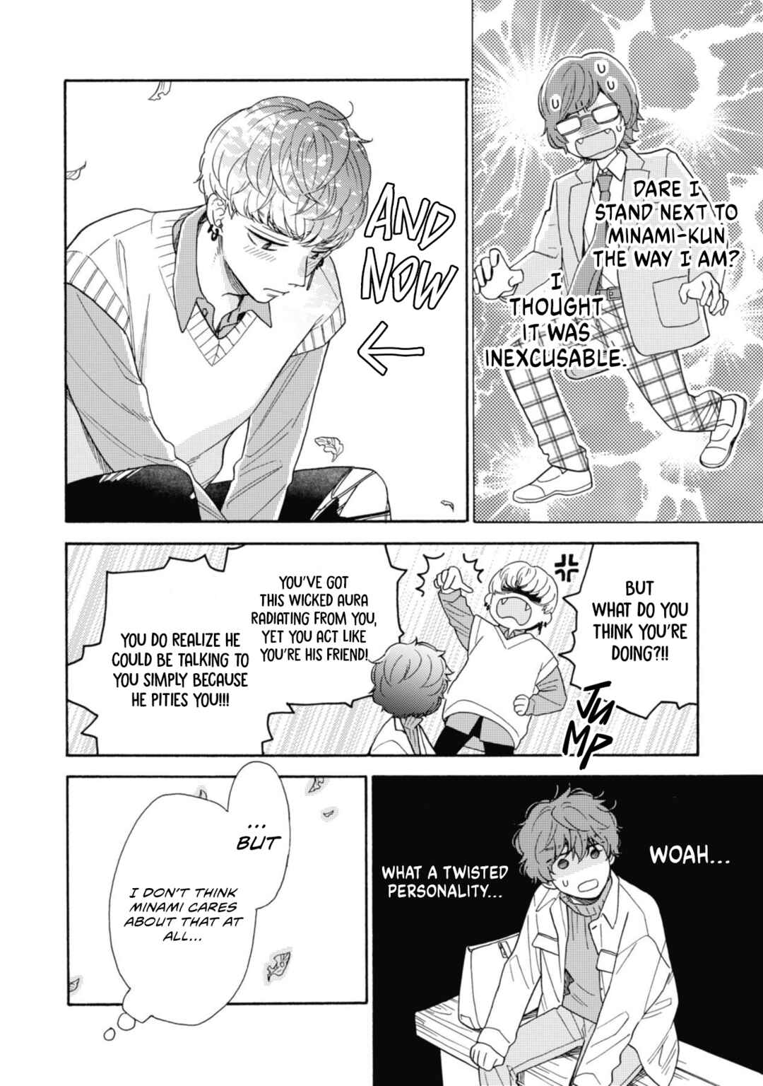Page 21 Chapter 3 Minami-kun wa Sono Koe ni Jirasaretai
