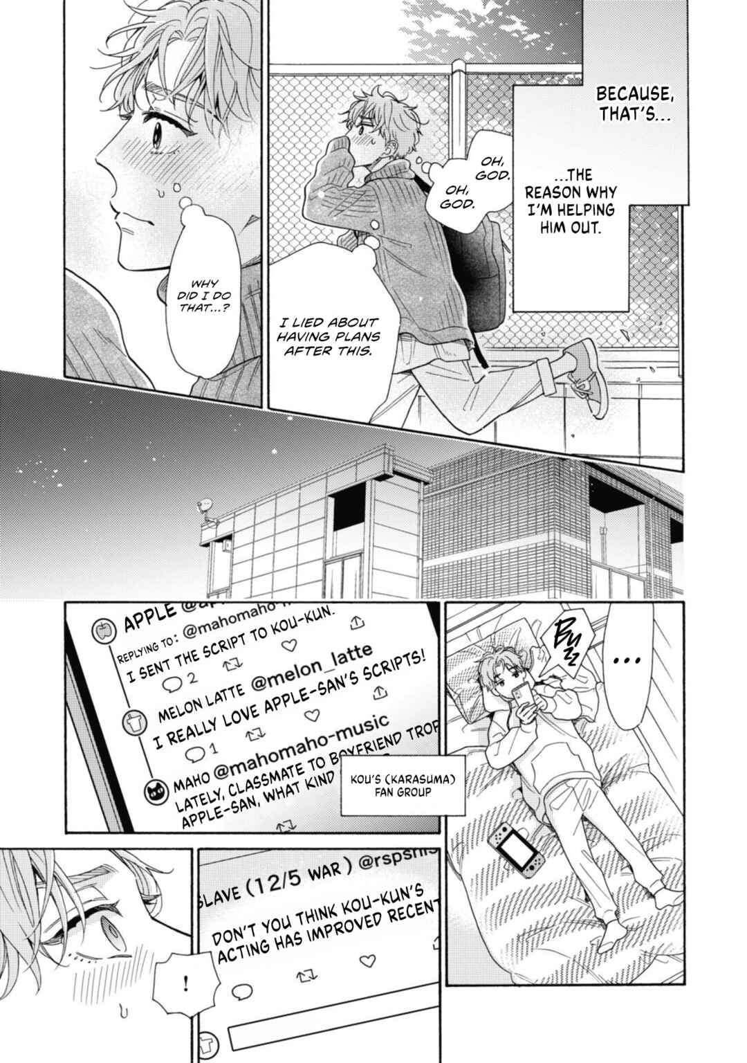 Page 26 Chapter 3 Minami-kun wa Sono Koe ni Jirasaretai