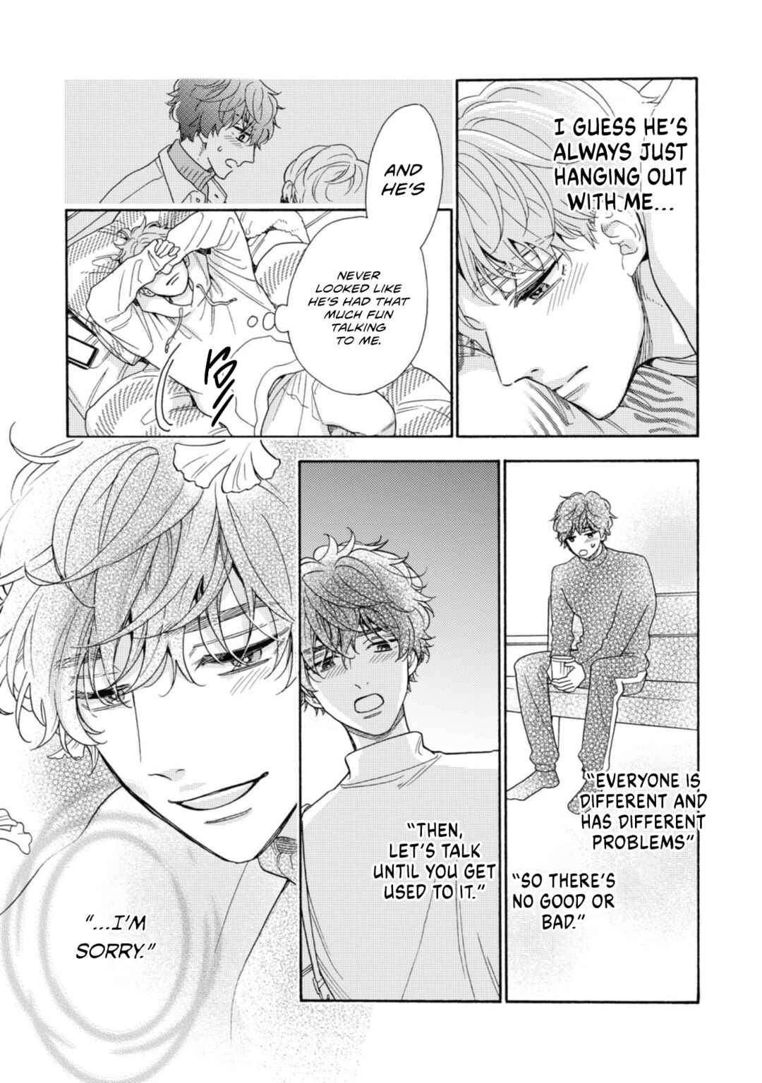 Page 28 Chapter 3 Minami-kun wa Sono Koe ni Jirasaretai