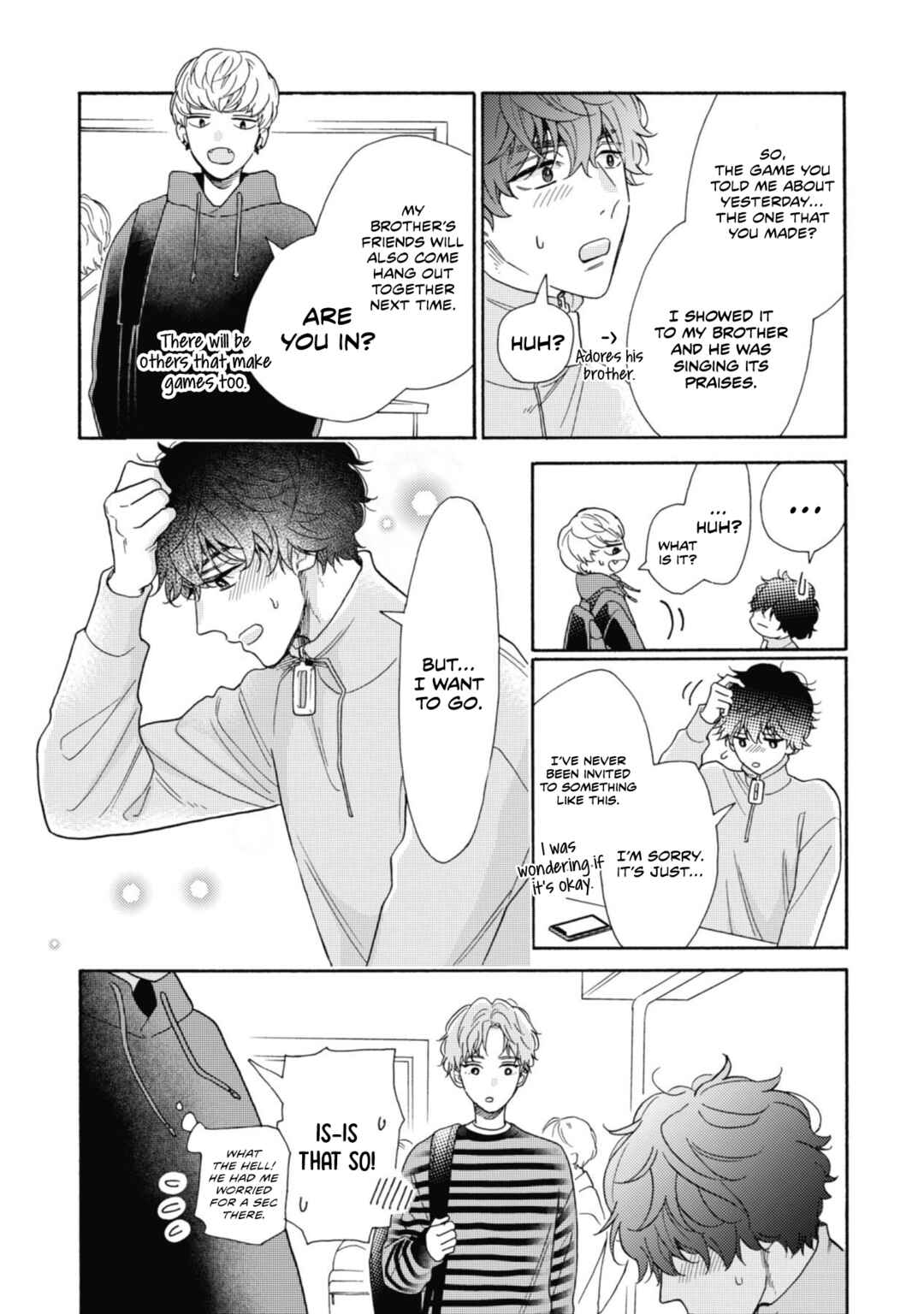 Page 30 Chapter 3 Minami-kun wa Sono Koe ni Jirasaretai
