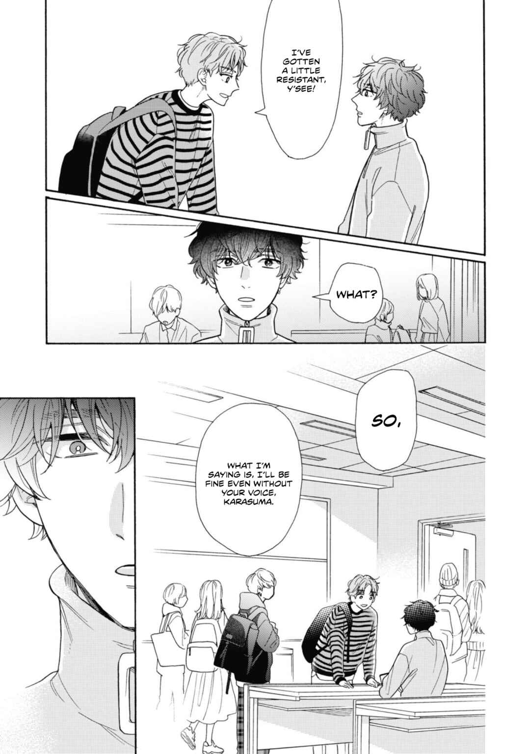 Page 32 Chapter 3 Minami-kun wa Sono Koe ni Jirasaretai