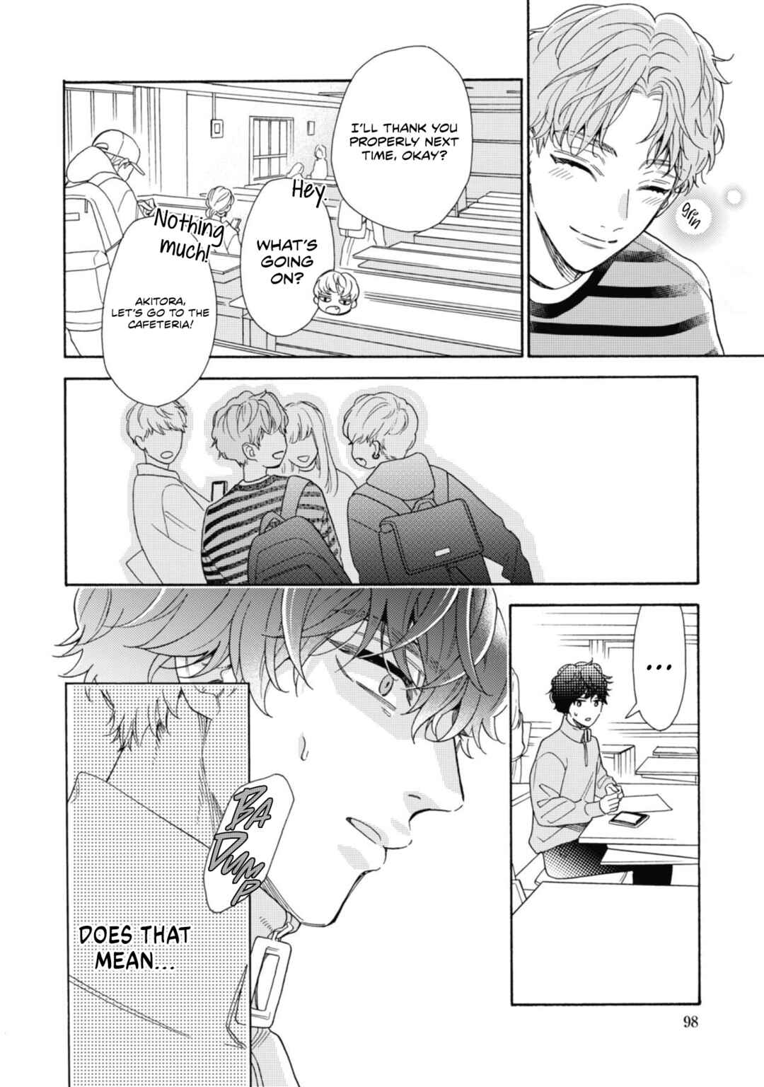 Page 33 Chapter 3 Minami-kun wa Sono Koe ni Jirasaretai