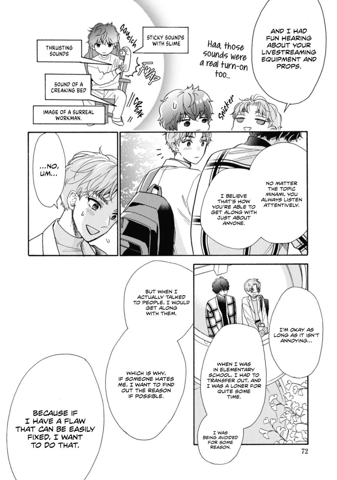 Page 7 Chapter 3 Minami-kun wa Sono Koe ni Jirasaretai