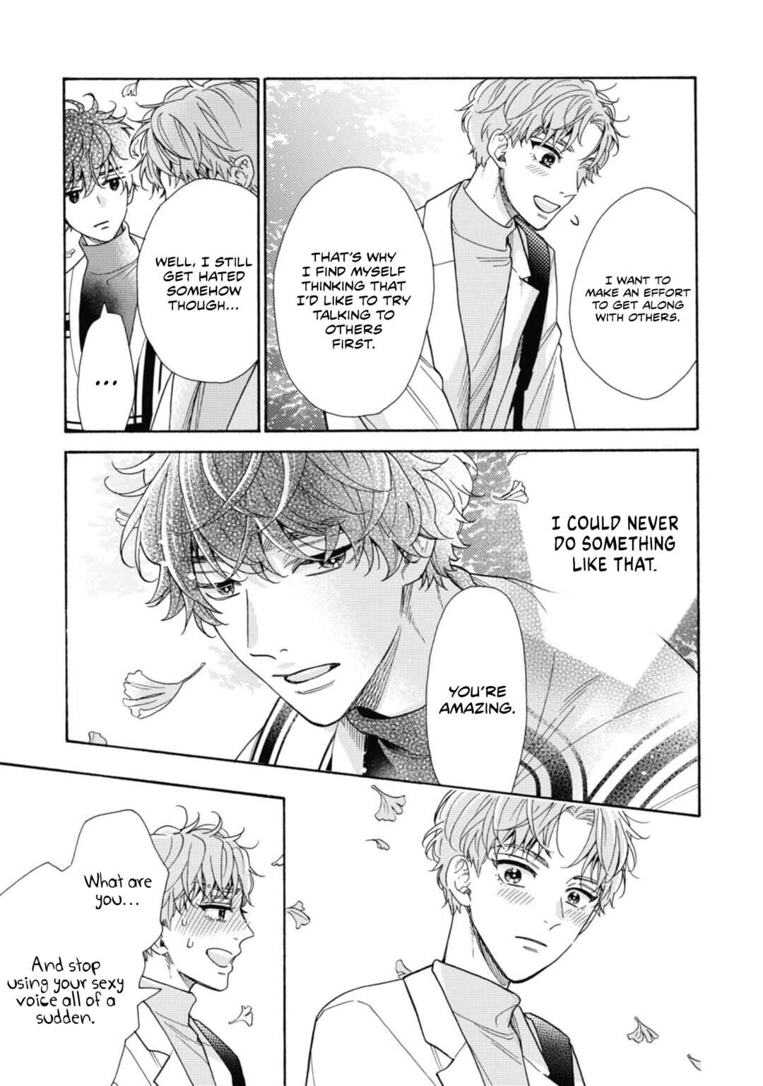 Page 8 Chapter 3 Minami-kun wa Sono Koe ni Jirasaretai