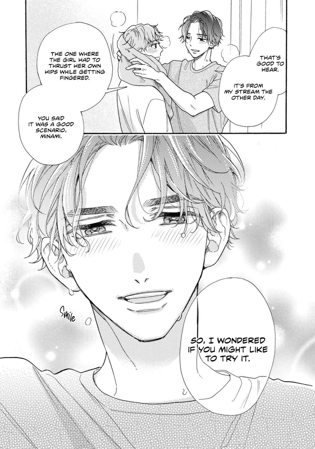 Page 37 Chapter 6.5 Minami-kun wa Sono Koe ni Jirasaretai