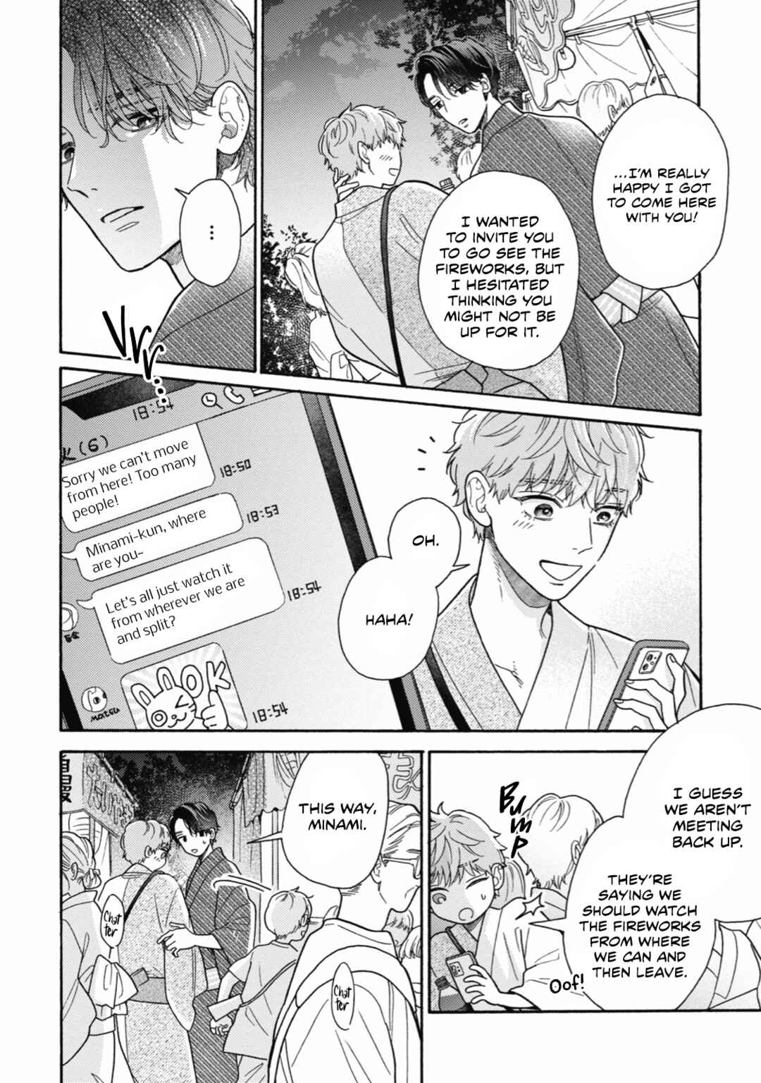 Page 21 Chapter 9 Minami-kun wa Sono Koe ni Jirasaretai