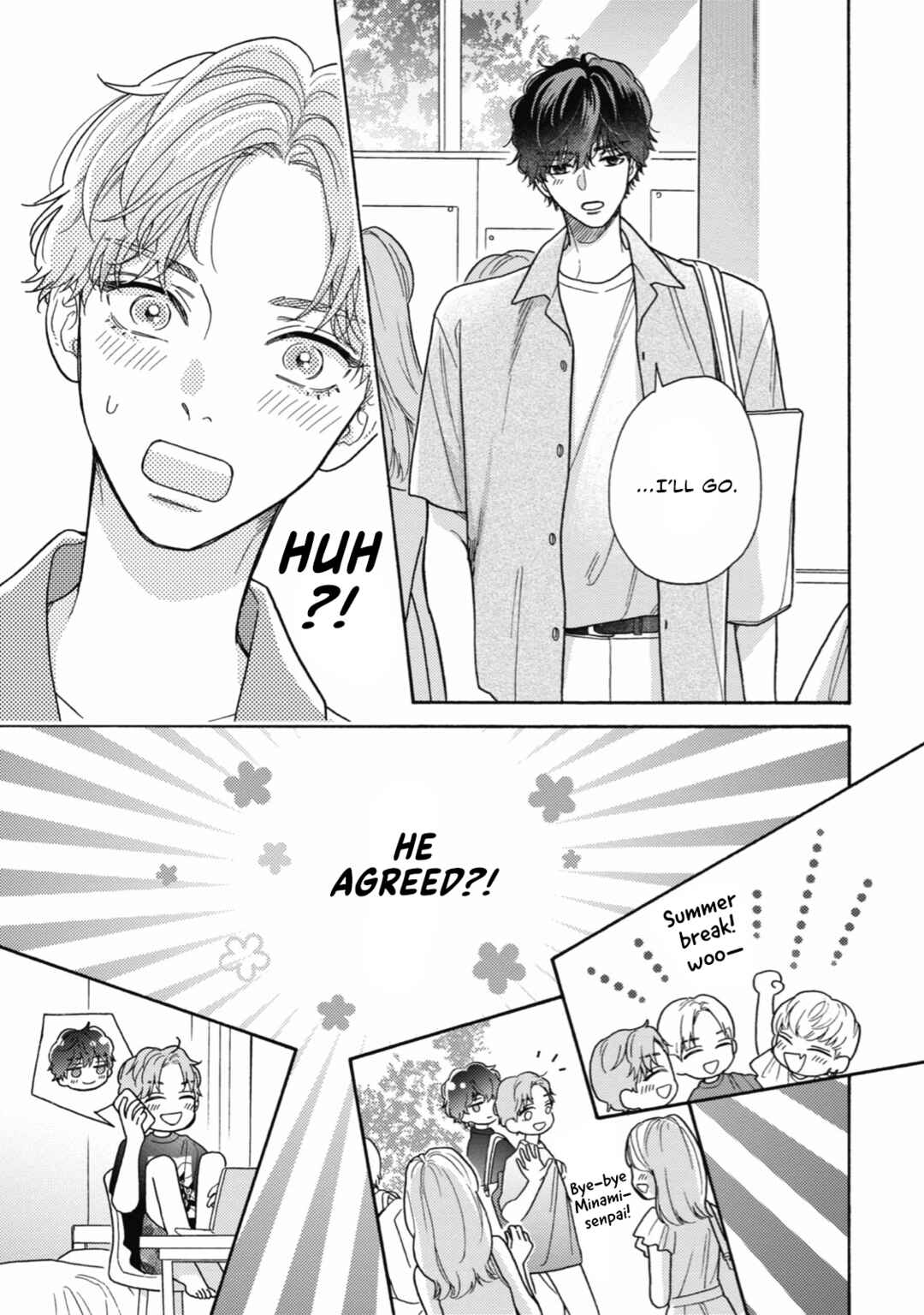 Page 8 Chapter 9 Minami-kun wa Sono Koe ni Jirasaretai