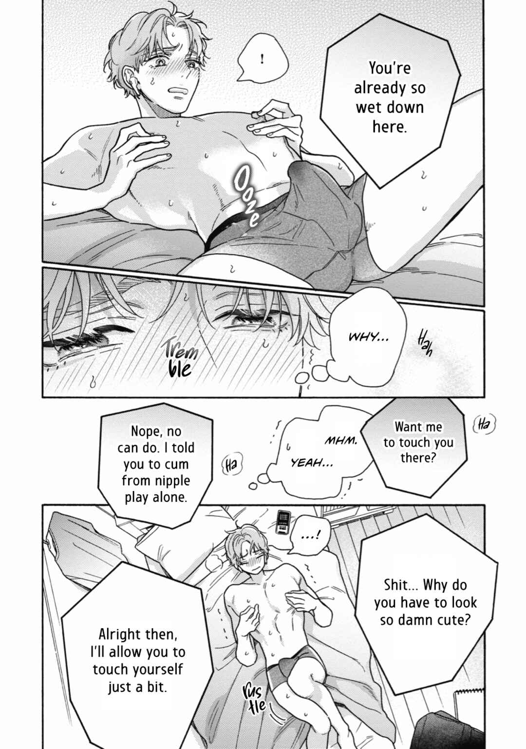 Page 14 Chapter 7 Minami-kun wa Sono Koe ni Jirasaretai