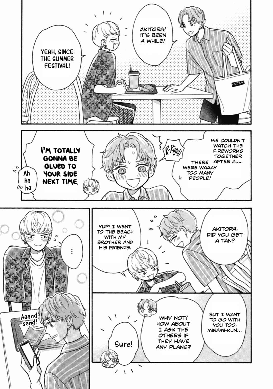 Page 23 Chapter 10 Minami-kun wa Sono Koe ni Jirasaretai
