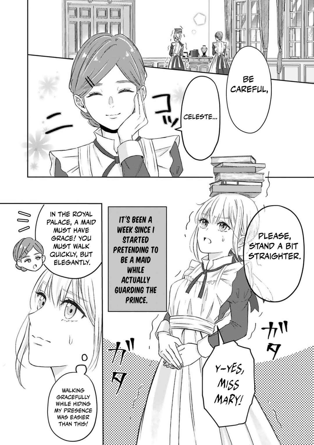 Page 4 Chapter 2 Kyou kara Anata no Goei desu