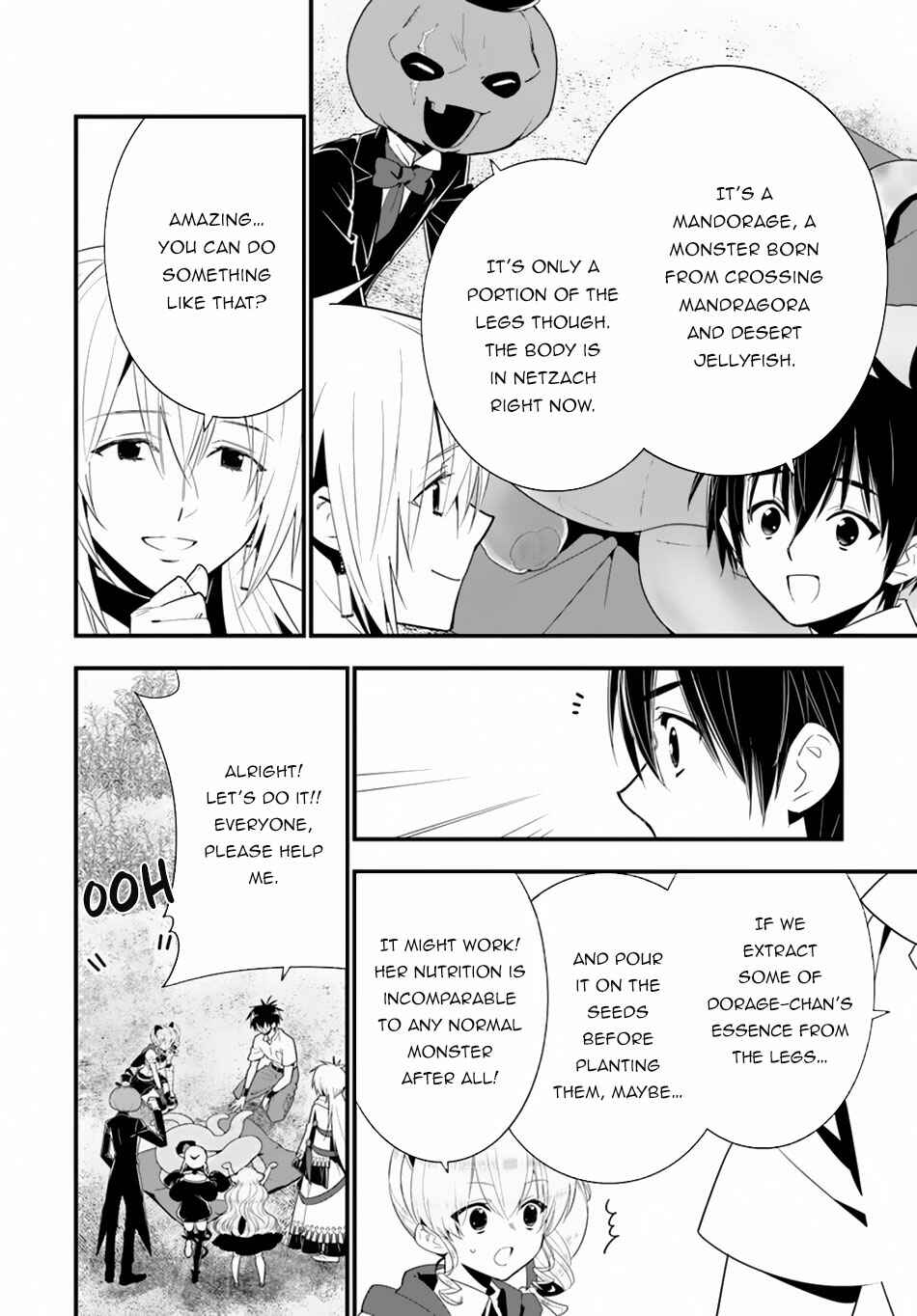 Page 18 Chapter 28 Isekai desu ga Mamono Saibai shiteimasu.