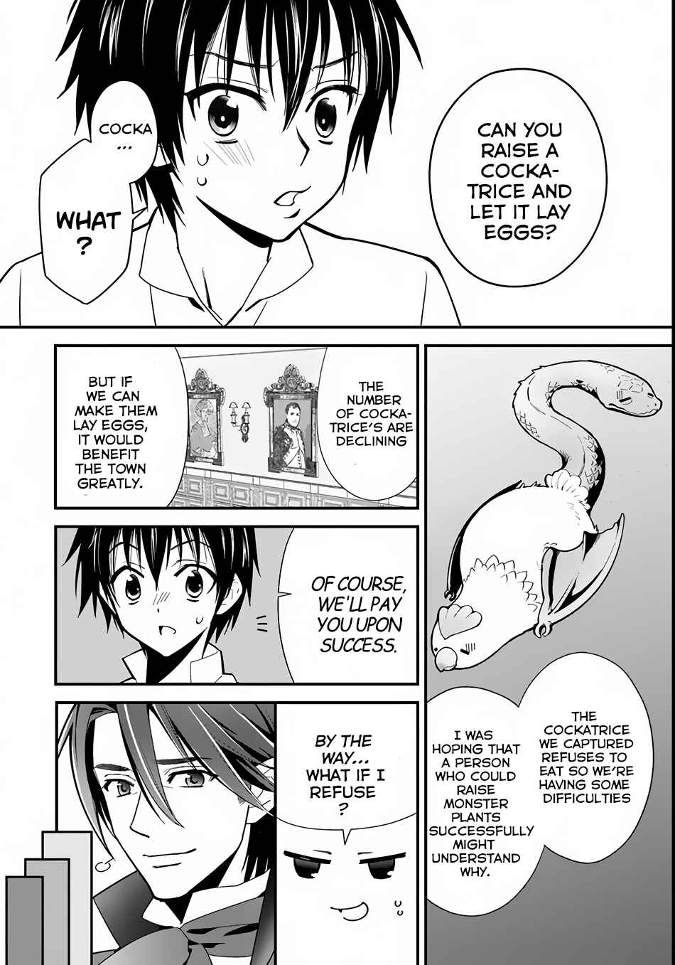 Page 5 Chapter 3 Isekai desu ga Mamono Saibai shiteimasu.
