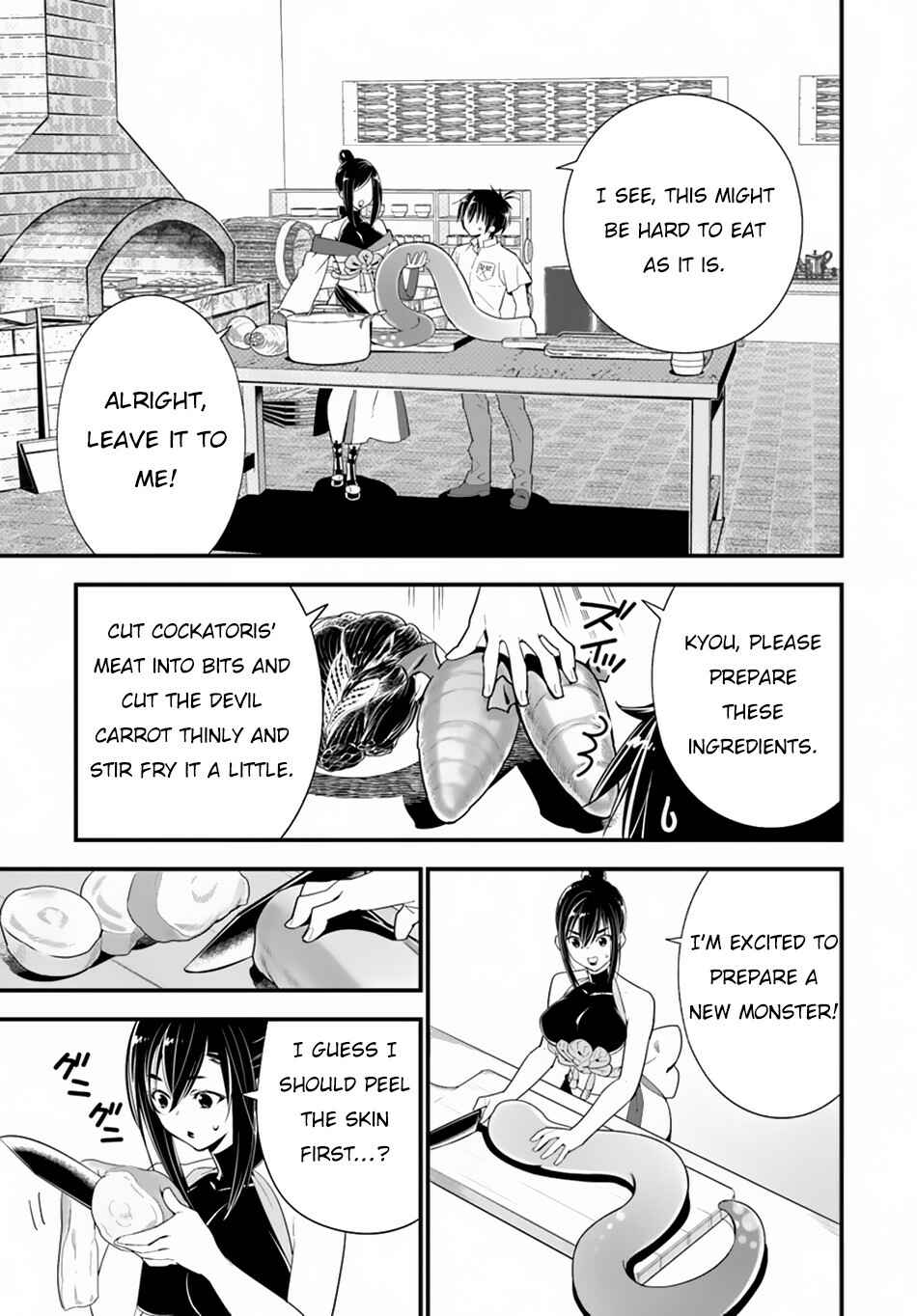 Page 8 Chapter 21 Isekai desu ga Mamono Saibai shiteimasu.