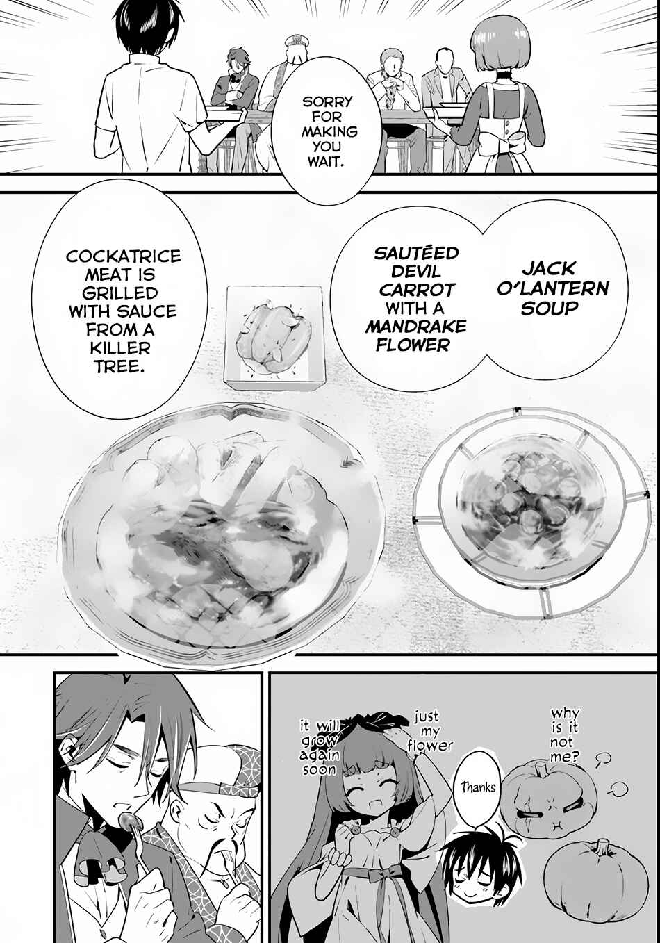 Page 19 Chapter 4 Isekai desu ga Mamono Saibai shiteimasu.