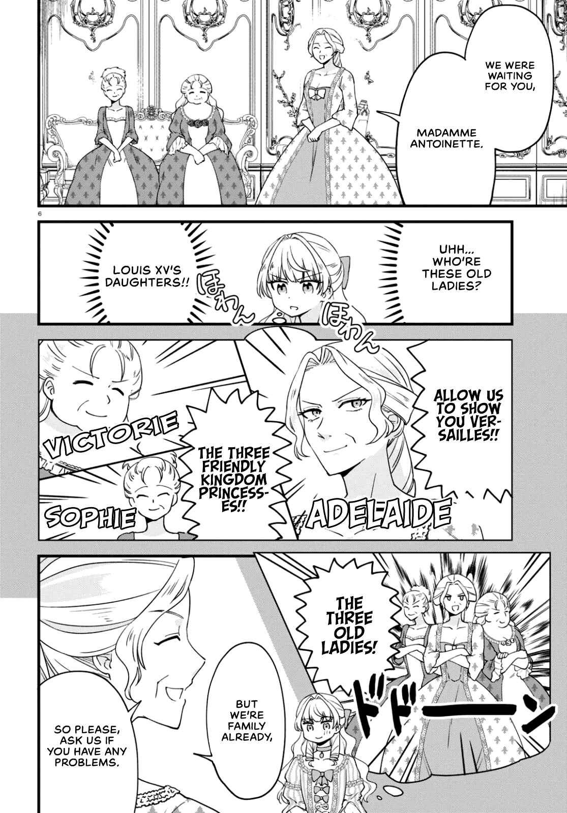 Page 6 Chapter 3 Akuyaku Reijou ni Tensei Shita Hazu ga Marie Antoinette deshita