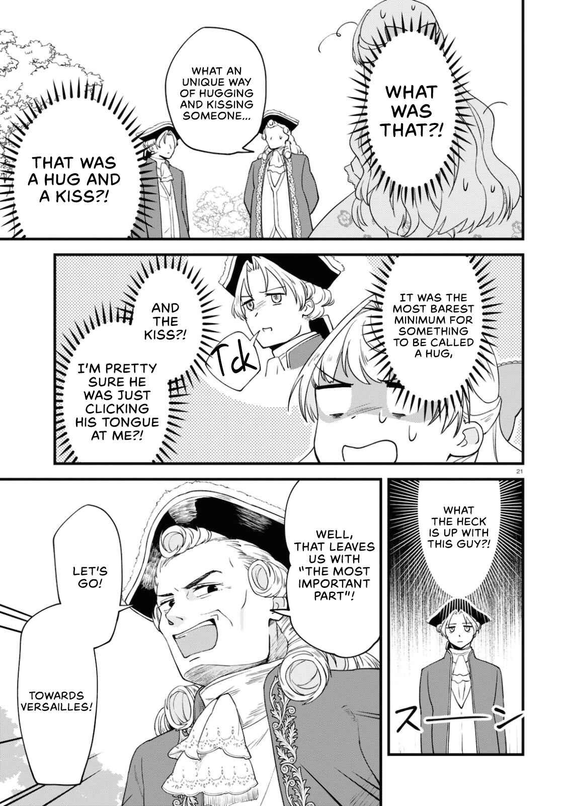 Page 21 Chapter 2 Akuyaku Reijou ni Tensei Shita Hazu ga Marie Antoinette deshita