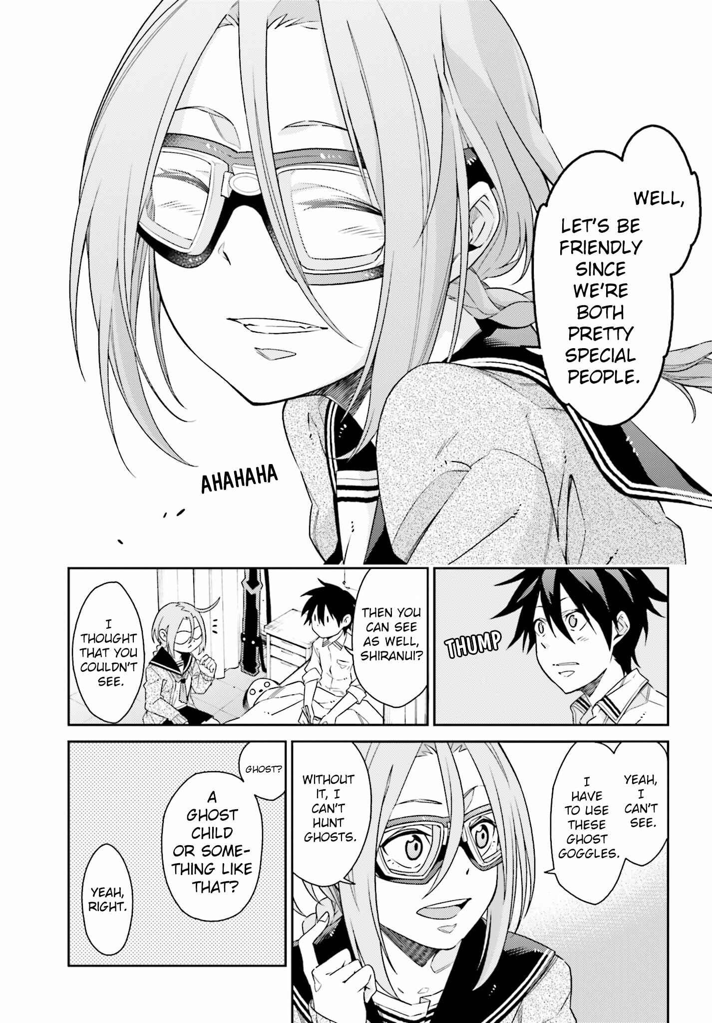 Page 13 Chapter 1 Shiranui-san wa Oni ga Mienai