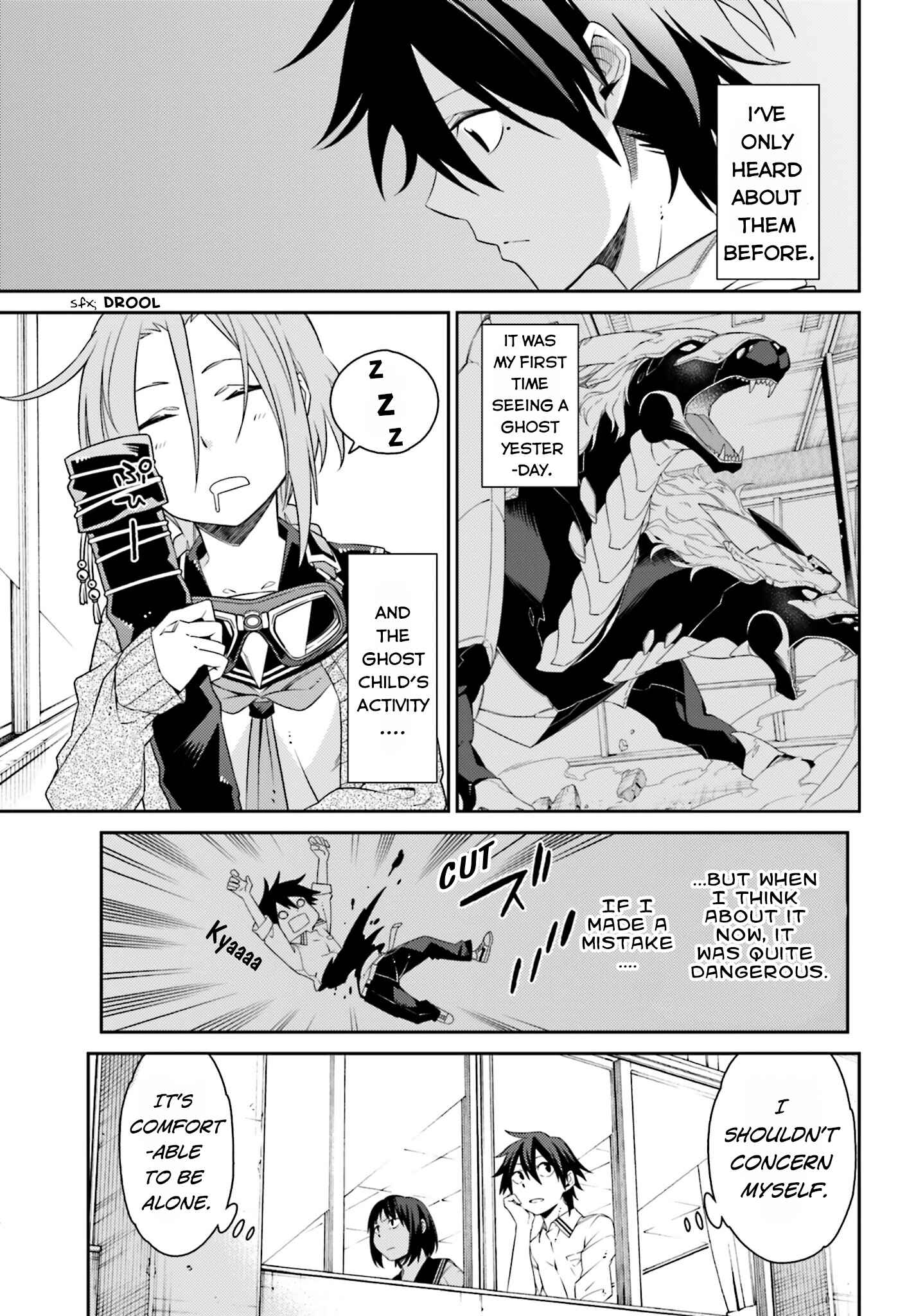 Page 5 Chapter 2 Shiranui-san wa Oni ga Mienai