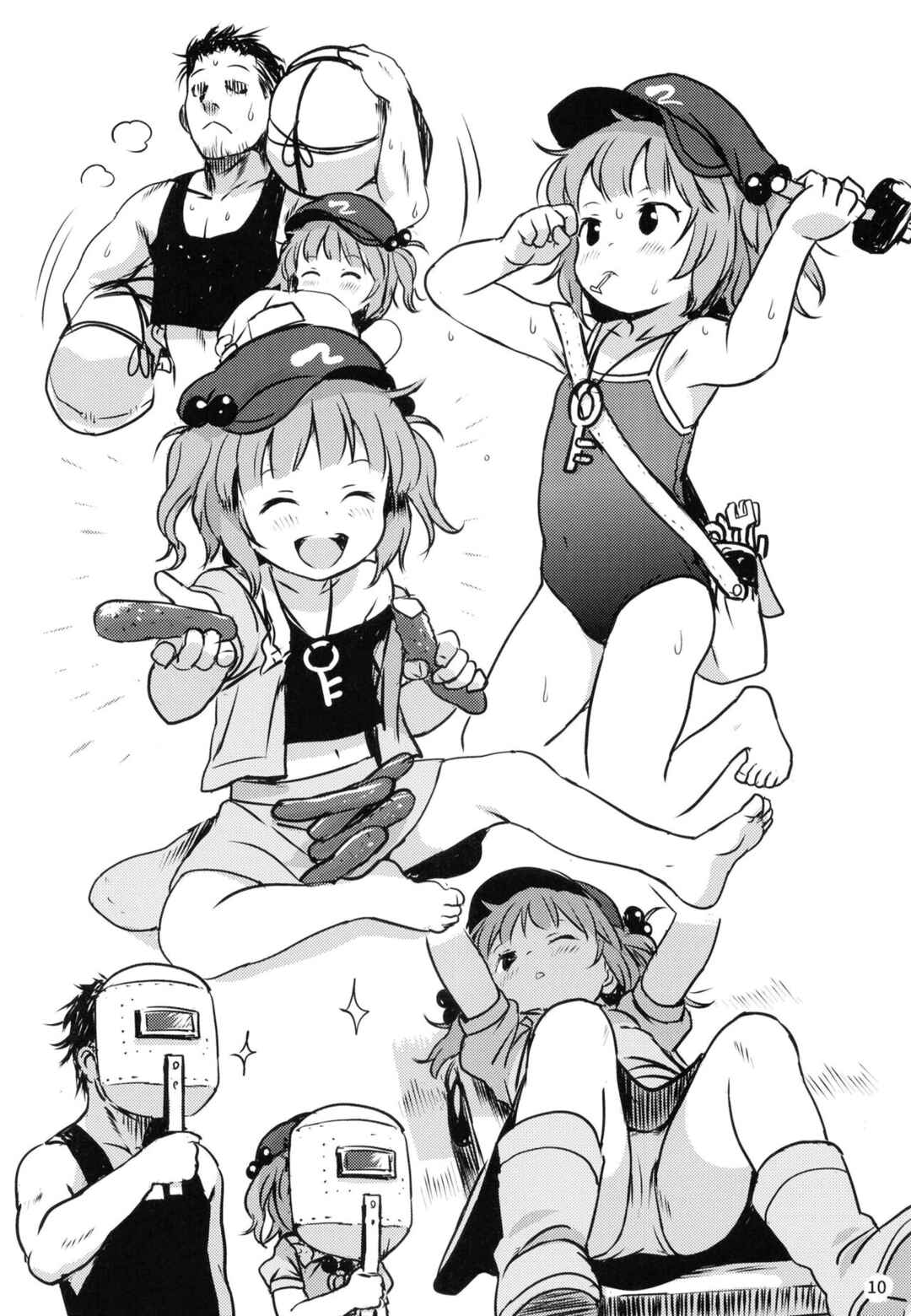 Page 9 Chapter Unknown_95aa Touhou Project - Zuttomo da yo! Nitori-chan! (Doujinshi)